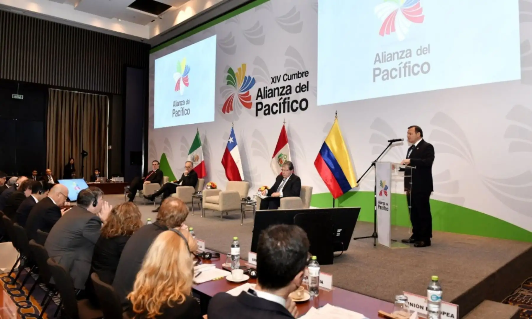 Canciller de la Alianza del Pacífico asisten a mesa de trabajo con Países Observadores.