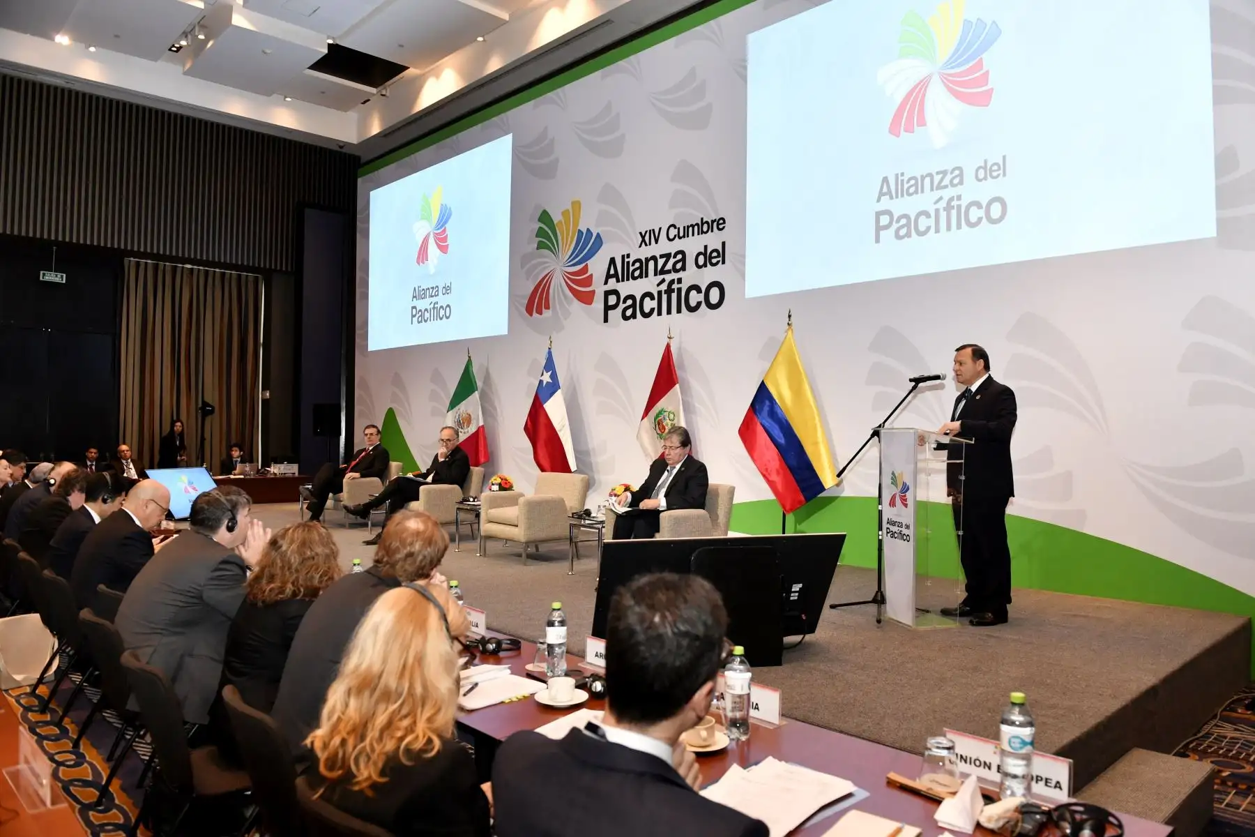 Mesa de Trabajo de Ministros de Relaciones Exteriores de la Alianza del Pacífico con Estados Observadores.Foto: ANDINA/MRE