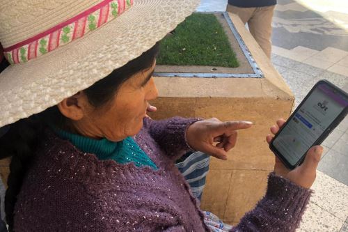La brecha digital es un reto aún en el Perú. ANDINA/Difusión