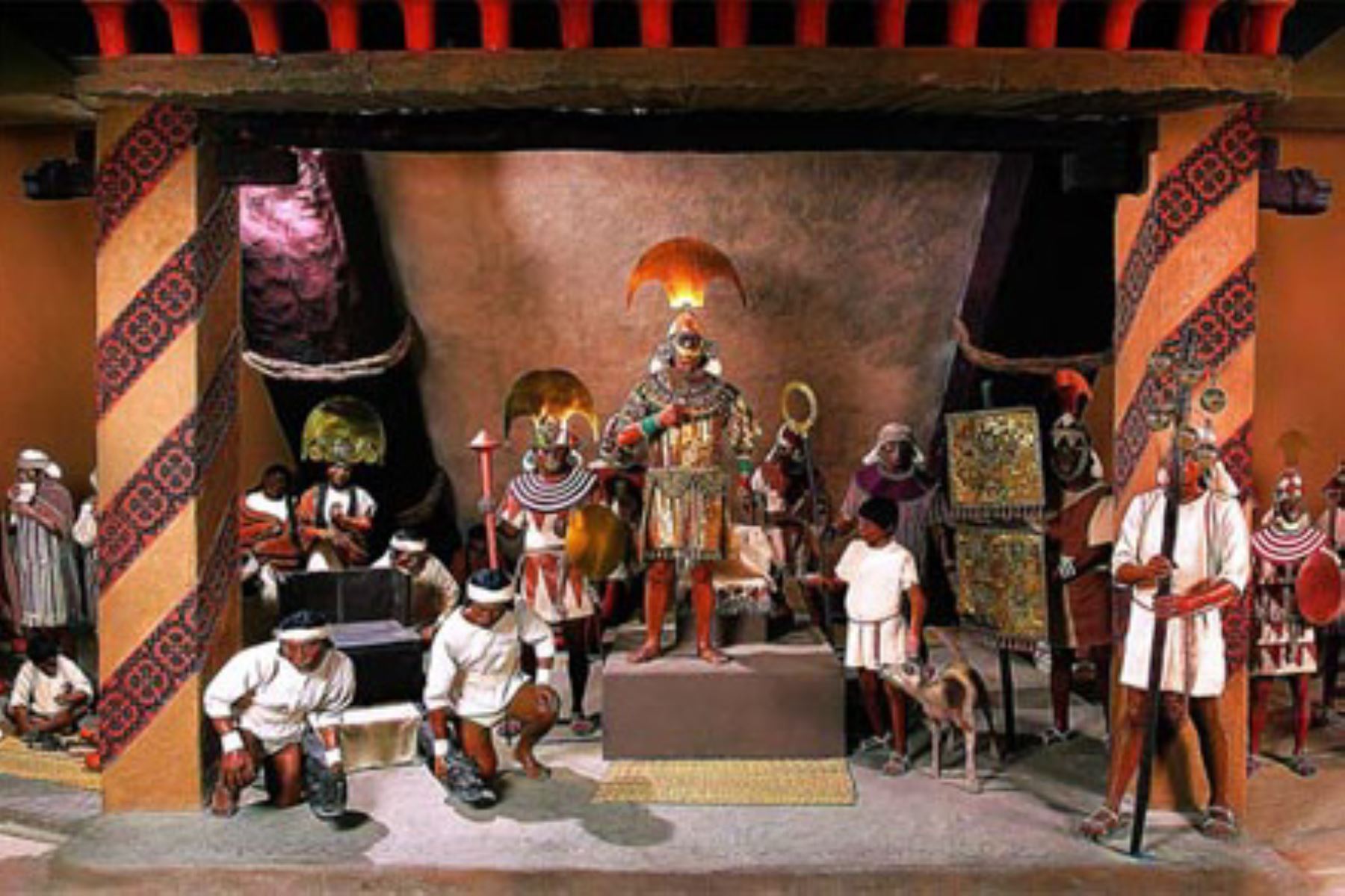 El Museo Tumbas Reales de Sipán exhibe los símbolos de poder del Señor de Sipán y otros personajes de la élite Mochica. Foto: ANDINA/Difusión