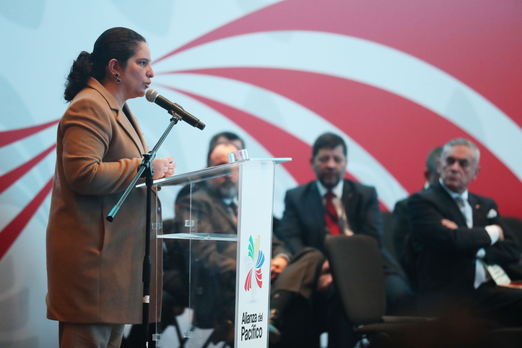 Ministra del Ambiente, Lucía Ruíz, en Cumbre de la Alianza del Pacífico. ANDINA/Melina Mejía