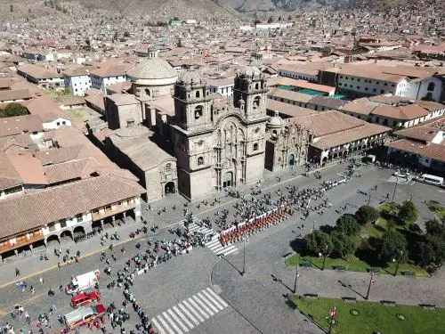 Plaza de Armas de la ciudad del Cusco. ANDINA/Juan Carlos Guzmán