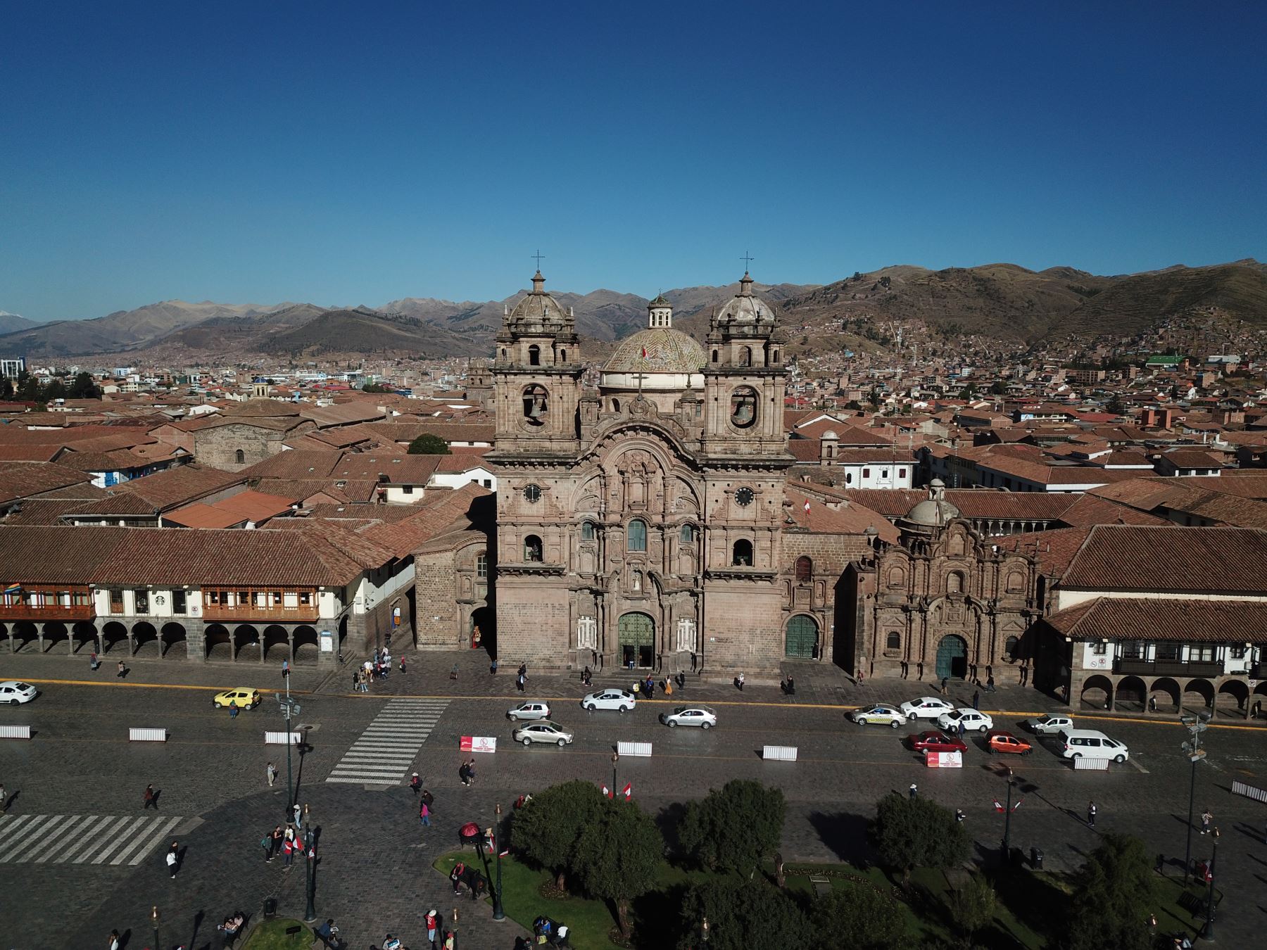La iglesia de la Compañía de Jesús de Cusco fue declarado Monumento Histórico del Perú en 1972. Foto: ANDINA/Juan Carlos Guzmán Negrini.