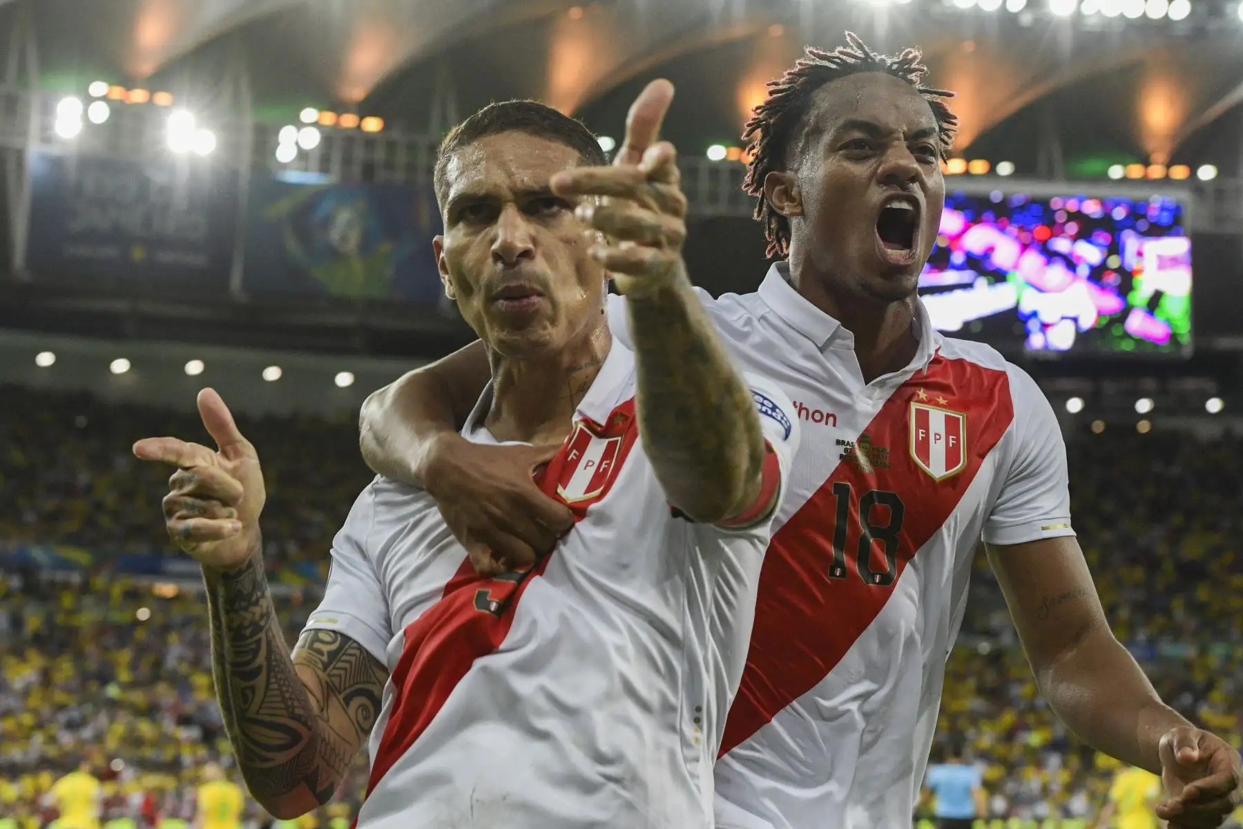 Jugador Paolo Guerrero
Foto: AFP