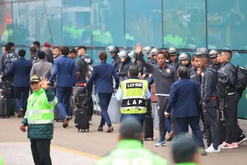 Jugadores peruanos fueron recibidos como héroes a su llegada a Lima. Foto: ANDINA/ Juan Carlos Guzman
