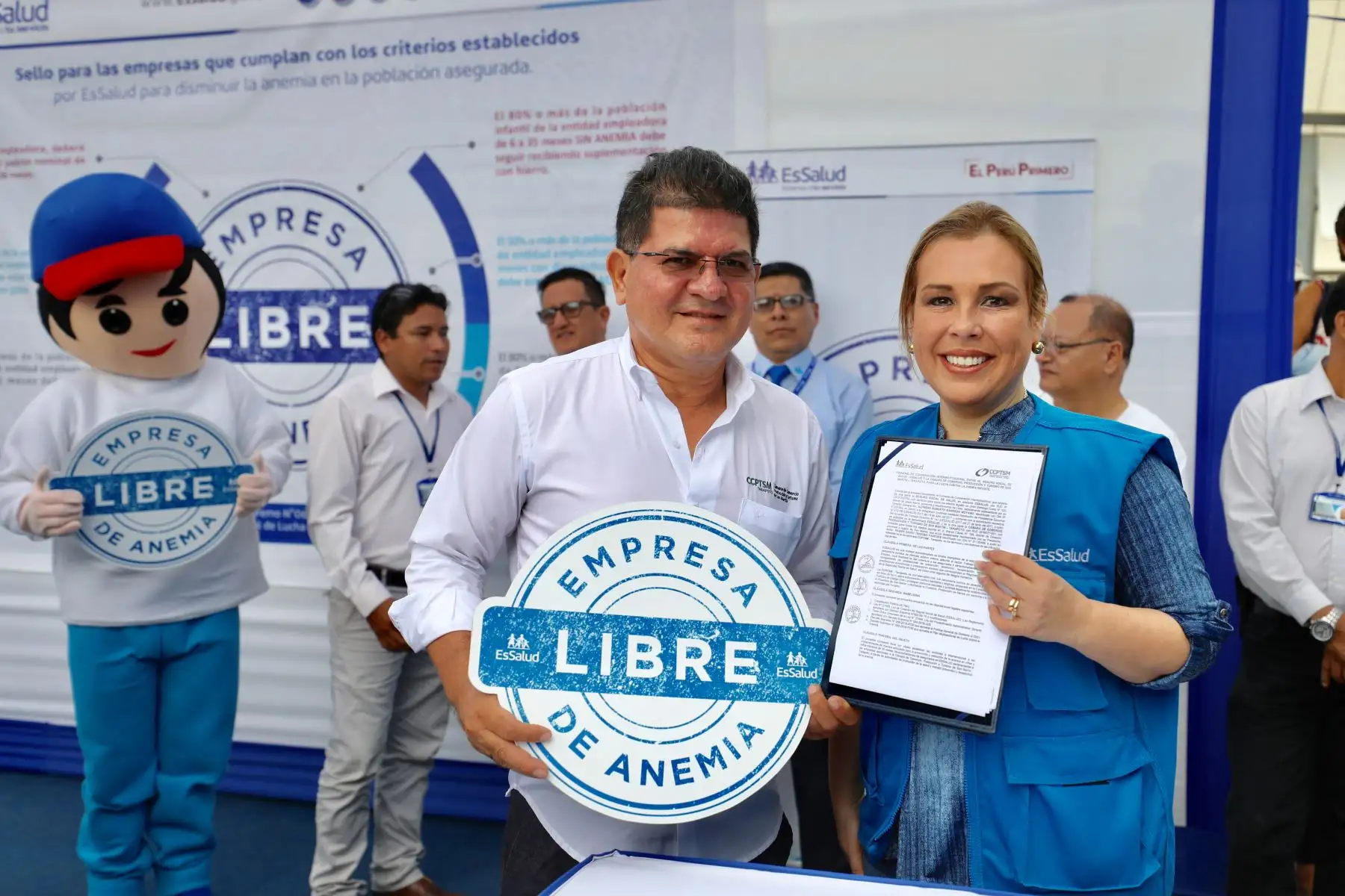 Essalud sigue firme en la lucha contra la anemia. Foto; Andina/difusión.