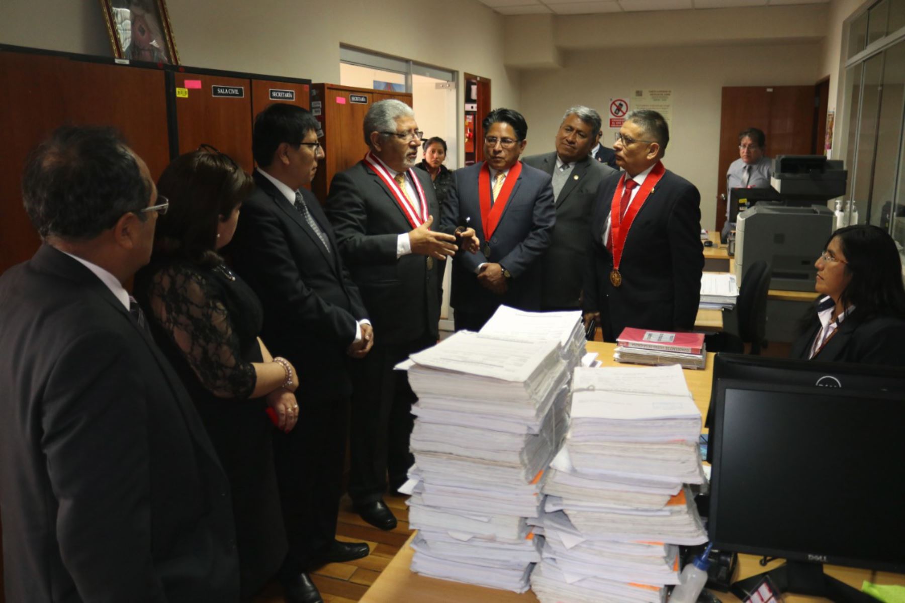 El Poder Judicial destaca que la nueva Ley Procesal de Trabajo eleva la producción de sala y juzgados laborales de Junín. ANDINA/Difusión