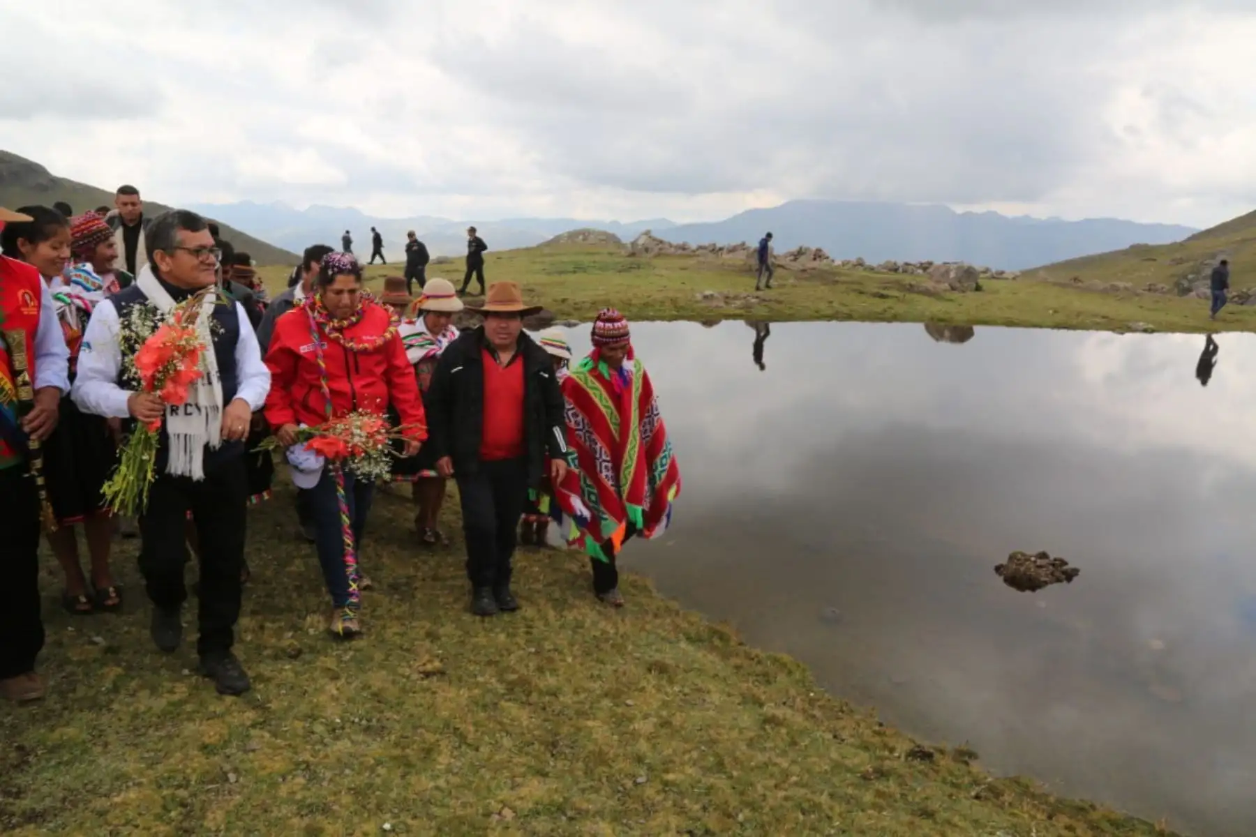 Ministerio de Agricultura y Riego construirá 160 qochas que aportarán agua a la agricultura familiar de las regiones Áncash, Apurímac, Ayacucho, Cusco y Huancavelica. ANDINA/Difusión