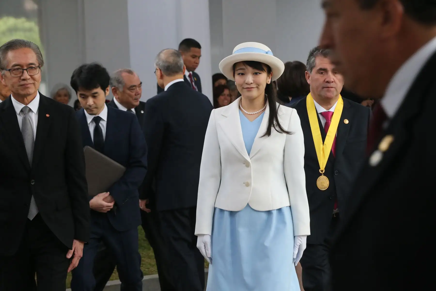 La Princesa Mako, participa de la conmemoración de los 120 Años de la Inmigración Japonesa al Perú. Foto: ANDINA/ Norman Córdova