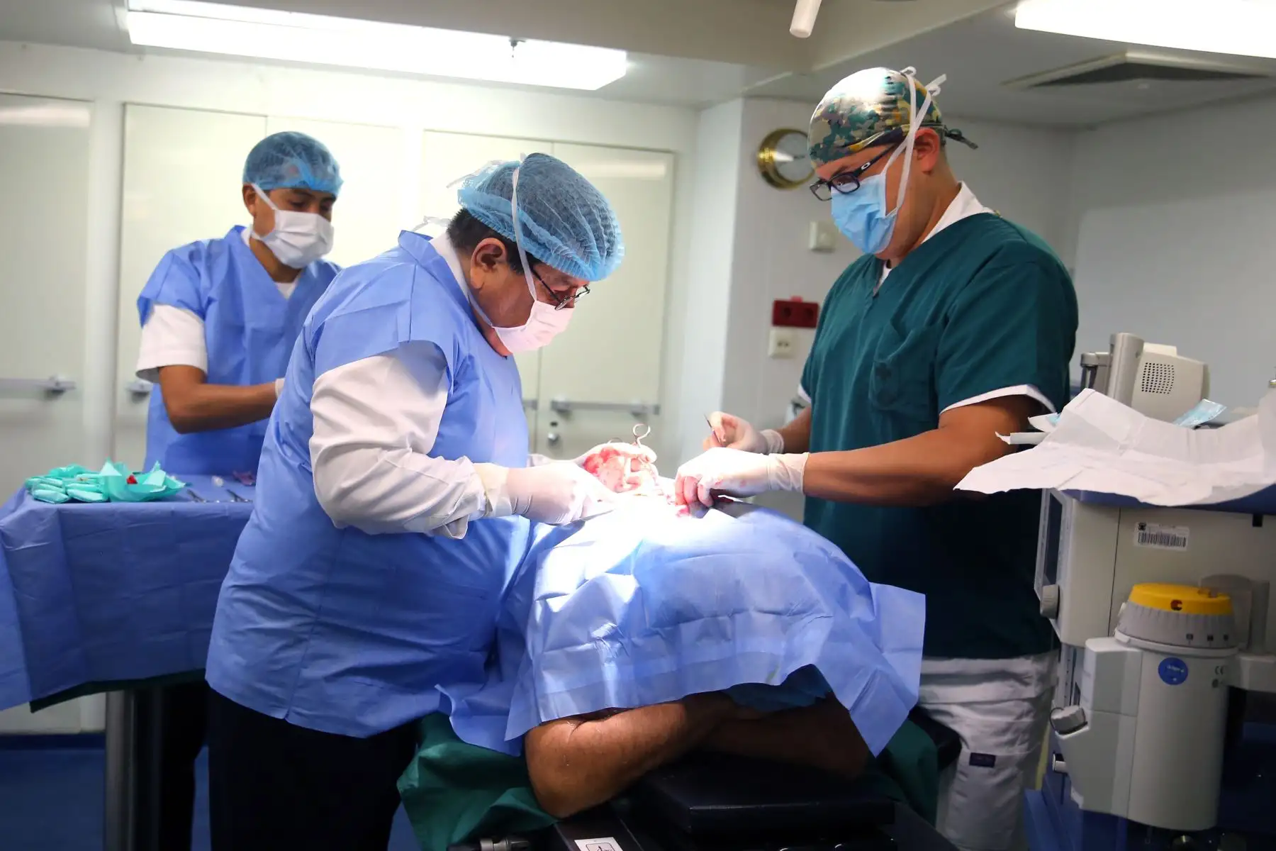 Médicos de la Armada de los EEUU, llegan al Puerto del Callao para brindar ayuda en temas de salud para los menos favorecidos. Foto: ANDINA/Vidal Tarqui