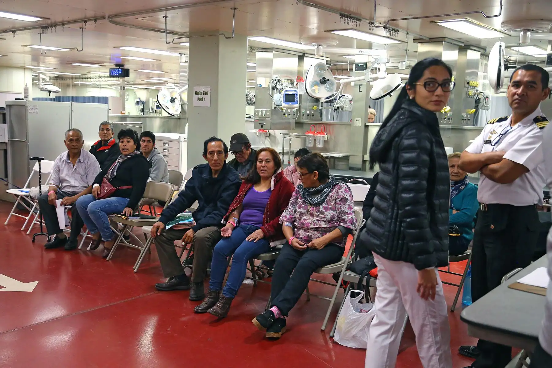 Médicos de la Armada de los EEUU, llegan al Puerto del Callao para brindar ayuda en temas de salud para los menos favorecidos. Foto: ANDINA/Vidal Tarqui