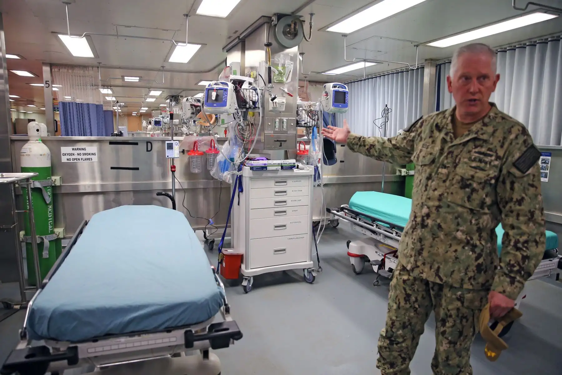 Médicos de la Armada de los EEUU, llegan al Puerto del Callao para brindar ayuda en temas de salud para los menos favorecidos. Foto: ANDINA/Vidal Tarqui