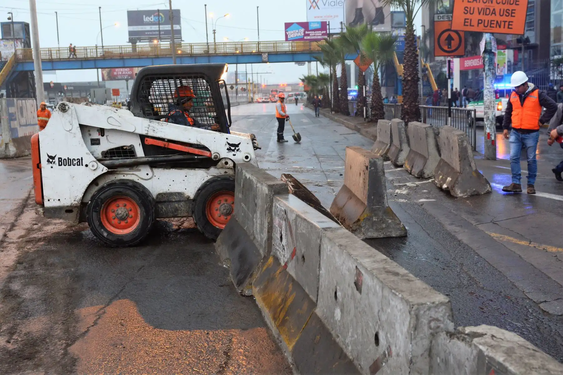 Se habilita tramo de la Carretera Central luego de culminar obras en Pozo de Ventilación de la Línea 2 del Metro de Lima y Callao.
Foto: Metro de Lima y Callao