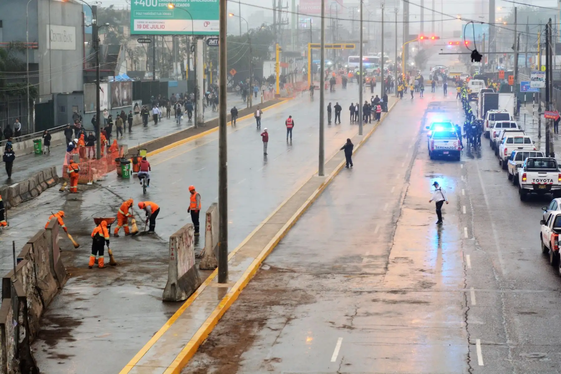 Se habilita tramo de la Carretera Central luego de culminar obras en Pozo de Ventilación de la Línea 2 del Metro de Lima y Callao.
Foto: Metro de Lima y Callao