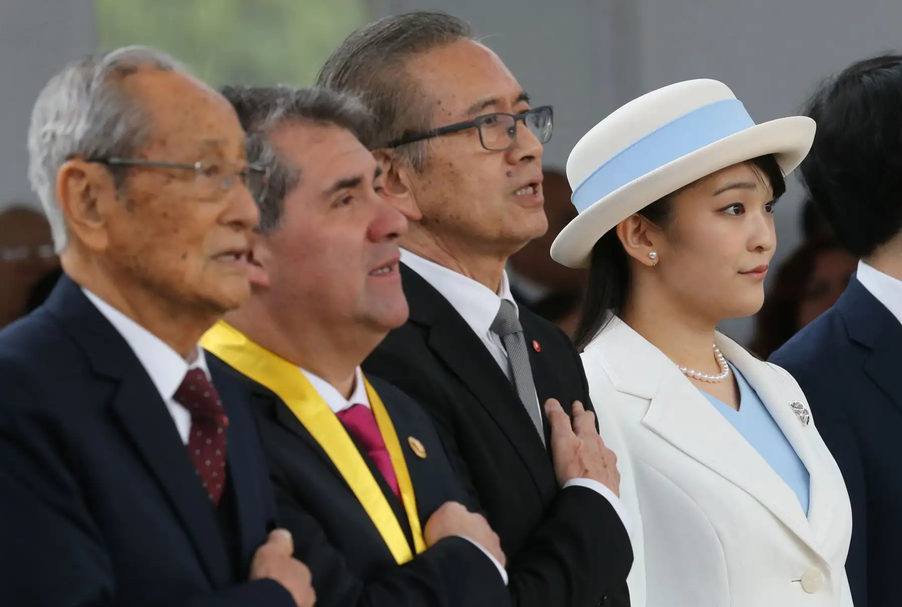 La Princesa Mako, participa de la conmemoración de los 120 Años de la Inmigración Japonesa al Perú .Foto: ANDINA/Norman Córdova