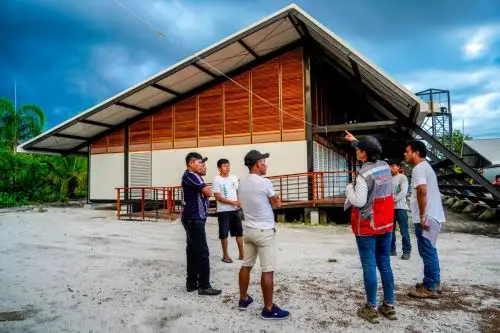Módulos del Plan Selva son finalistas en la Bienal Iberoamericana de Arquitectura y Urbanismo. ANDINA/Difusión