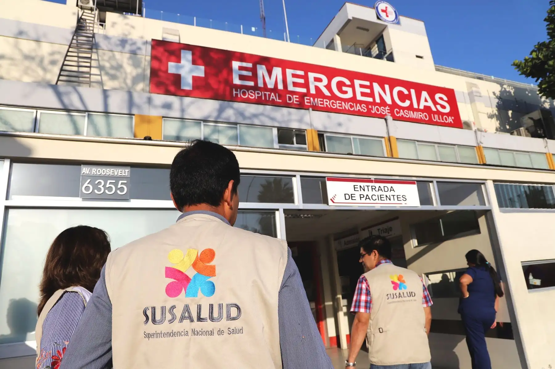 Inspectores de Susalud evalúan atención en hospitales y clínicas. Foto: ANDINA/Difusión.