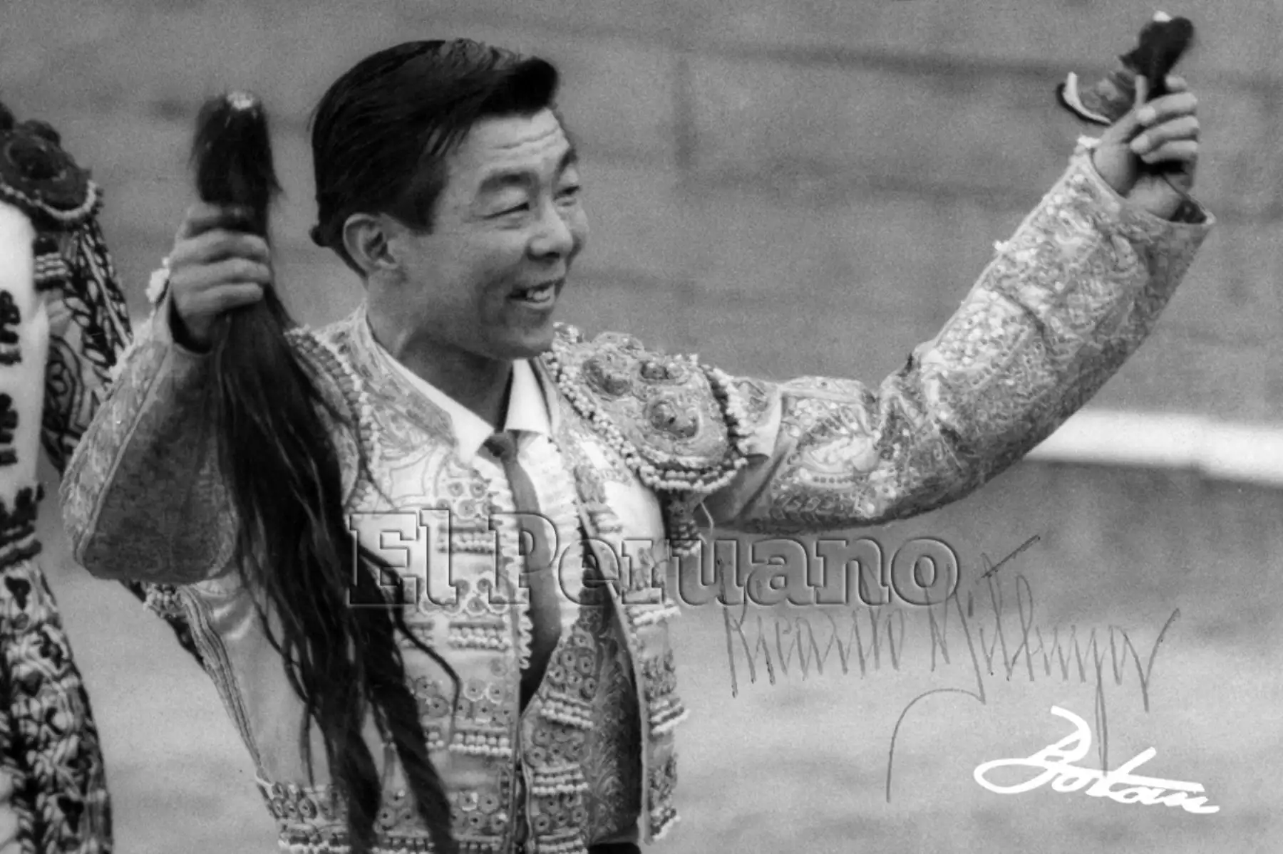 Madrid - década 60 / Torero Ricardo Higa "Mitsuya" .