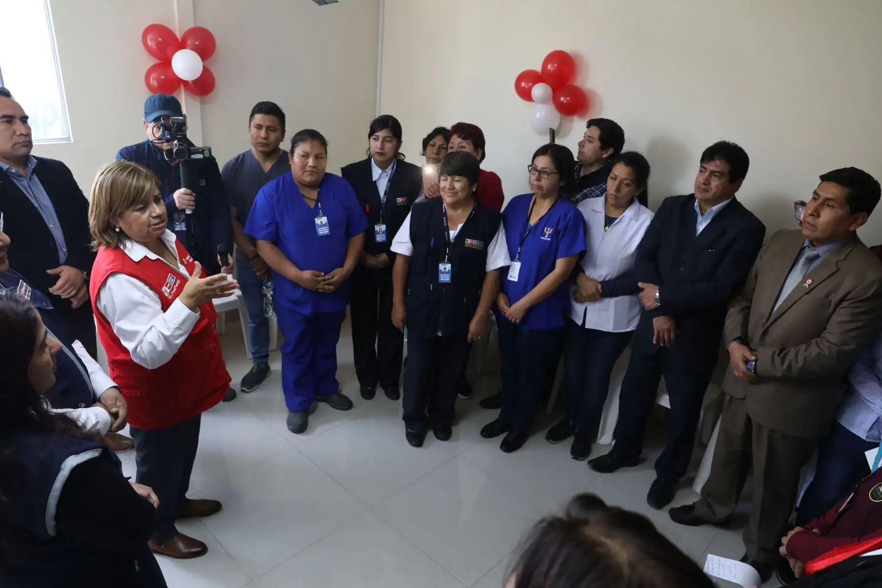 Ministra de Salud Zulema Tomás inauguró el Centro Materno Infantil (CMI) Santa Anita y anuncio la nueva infraestructura, equipamiento y amplió el servicio de 227 centros y puestos de salud en Lima Metropolitana con una inversión de casi 28 millones de soles.Foto.ANDINA/MINSA