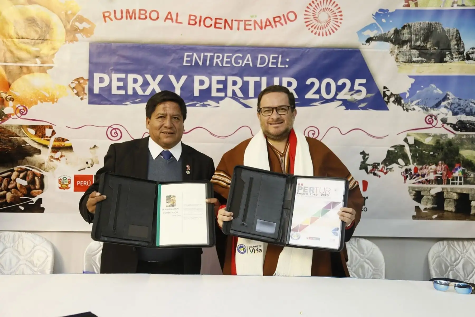 Con entrega de Plan Regional Exportador de Pasco, Mincetur completa entrega de los PERX a las 24 regiones del país.