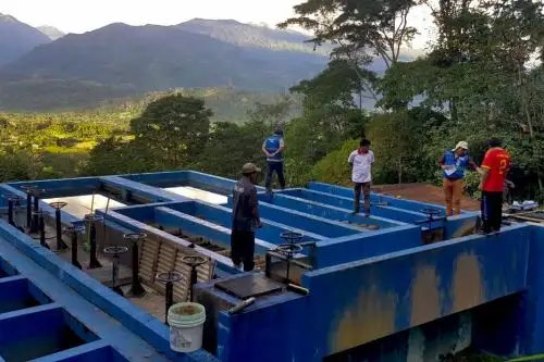 Especialistas de la Sunass monitorean los sistemas de agua potable y alcantarillado en distritos ubicados en el Vraem. ANDINA/Difusión