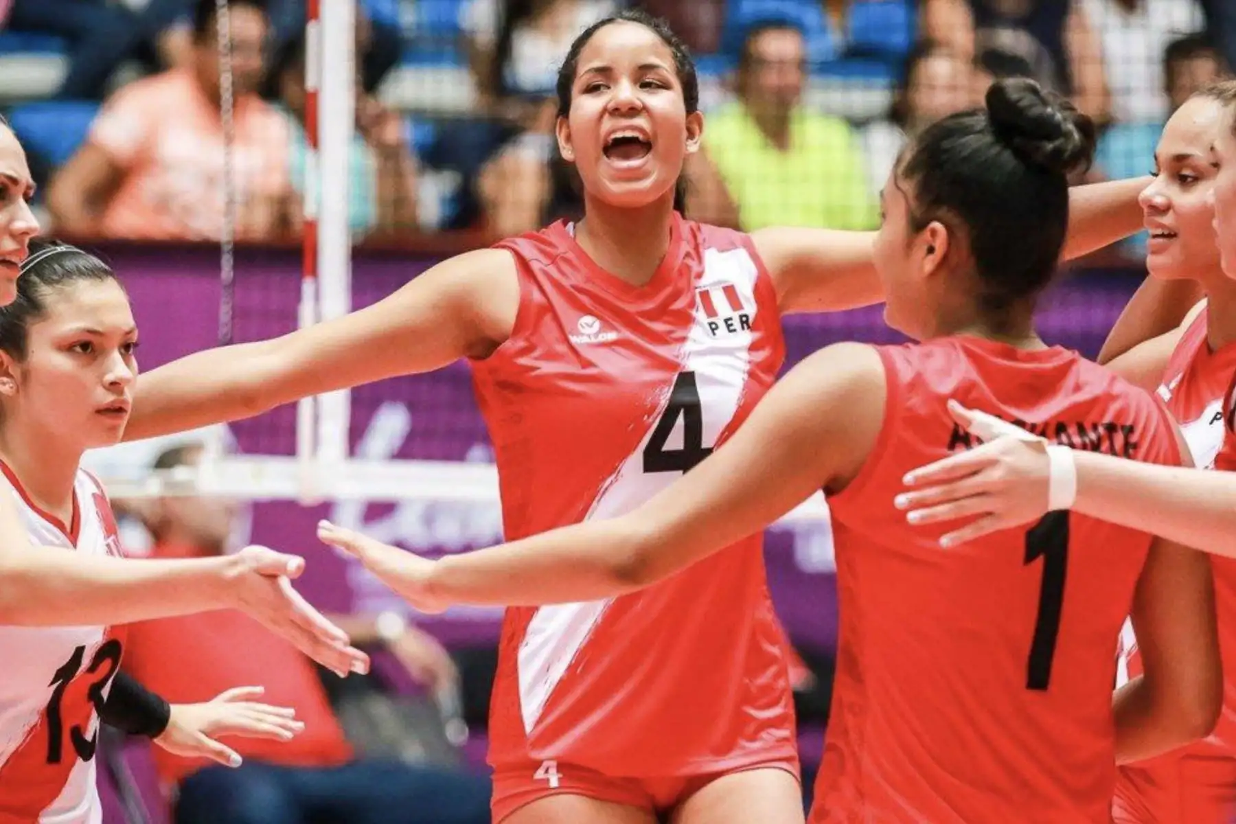 Perú triunfa ante Egipto en Mundial de Vóley Sub-20.
Foto: FPV