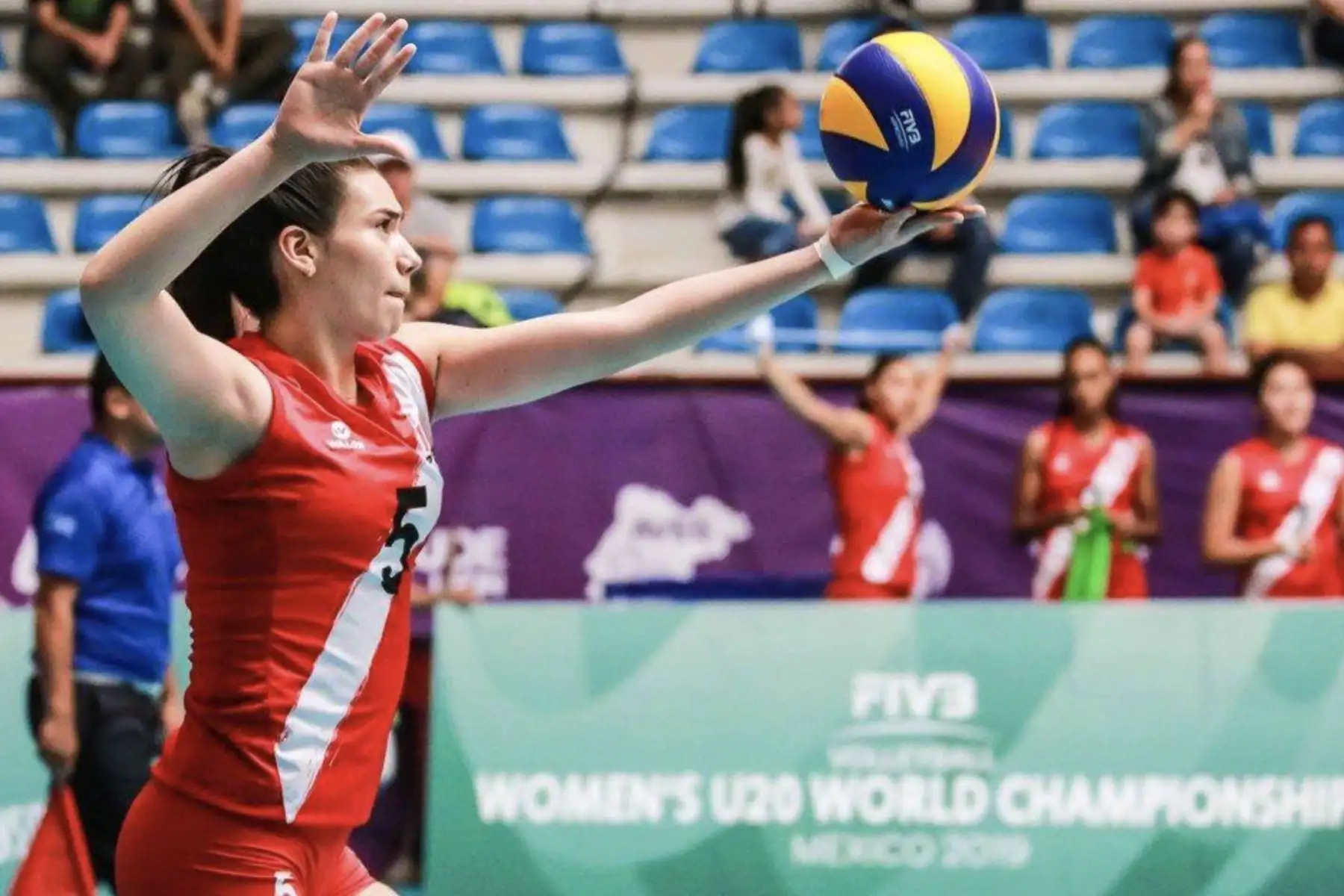 Perú triunfa ante Egipto en Mundial de Vóley Sub-20.
Foto: FPV