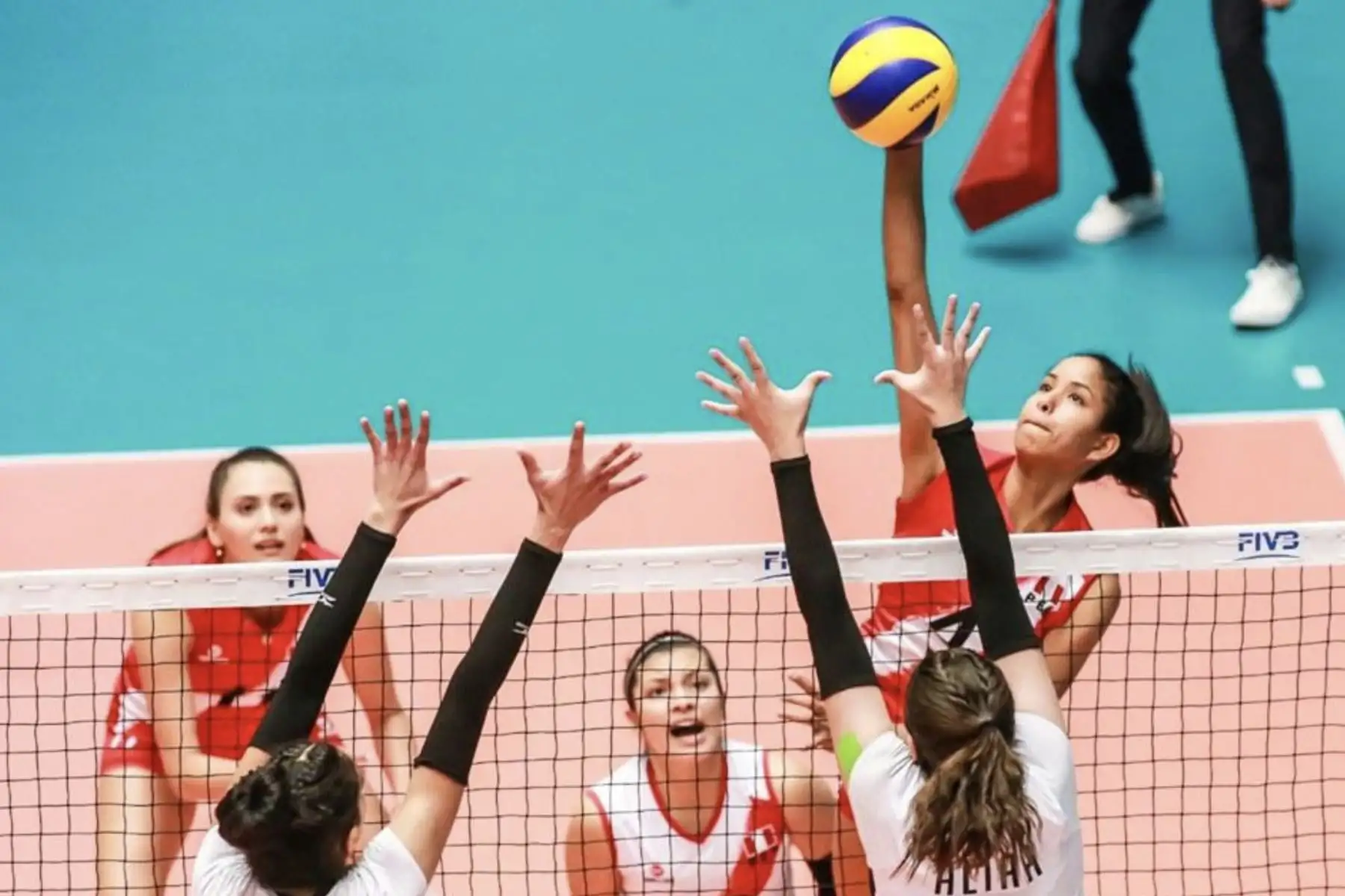 Perú triunfa ante Egipto en Mundial de Vóley Sub-20.
Foto: FPV