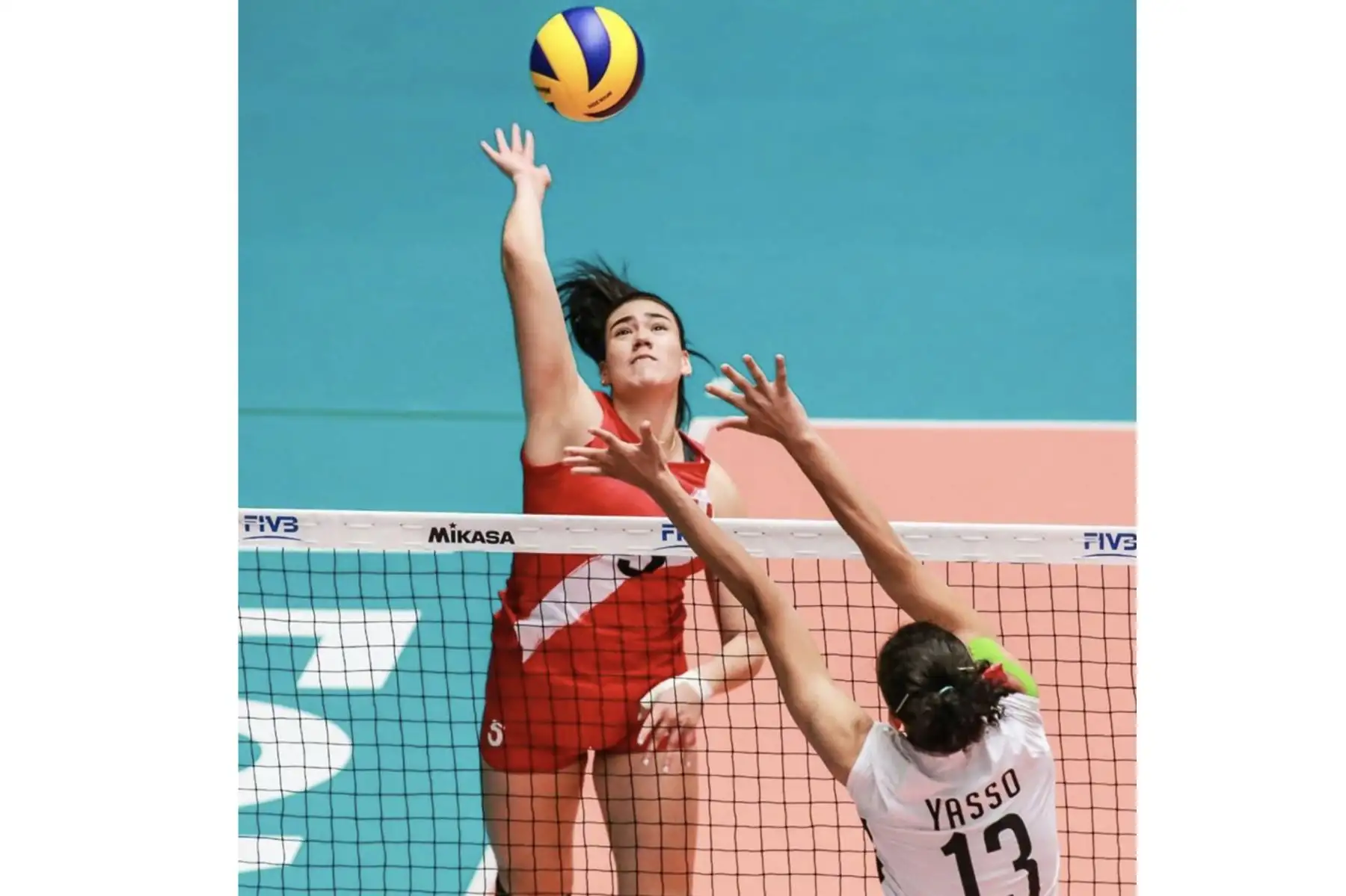 Perú triunfa ante Egipto en Mundial de Vóley Sub-20.
Foto: FPV