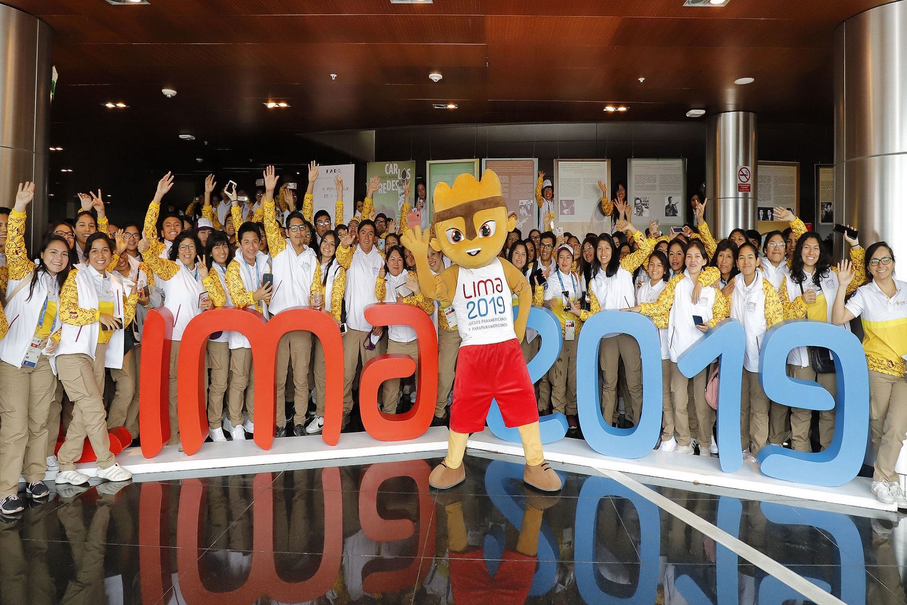 Voluntarios serán el corazón  de los Juegos Panamericanos y  Parapanamericanos Foto: Lima 2019