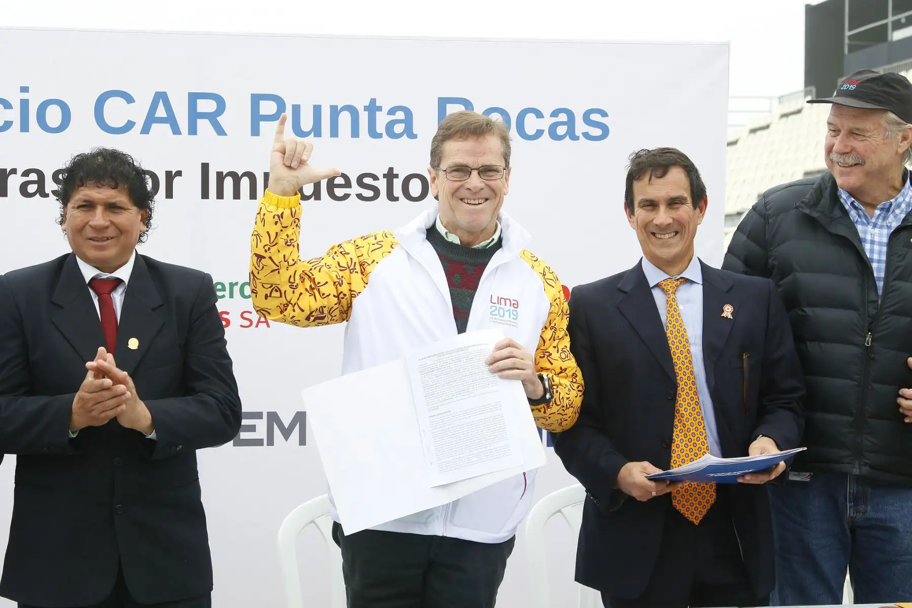 El presidente de Lima 2019 hace entrega del Centro de Alto Rendimiento del Surf
