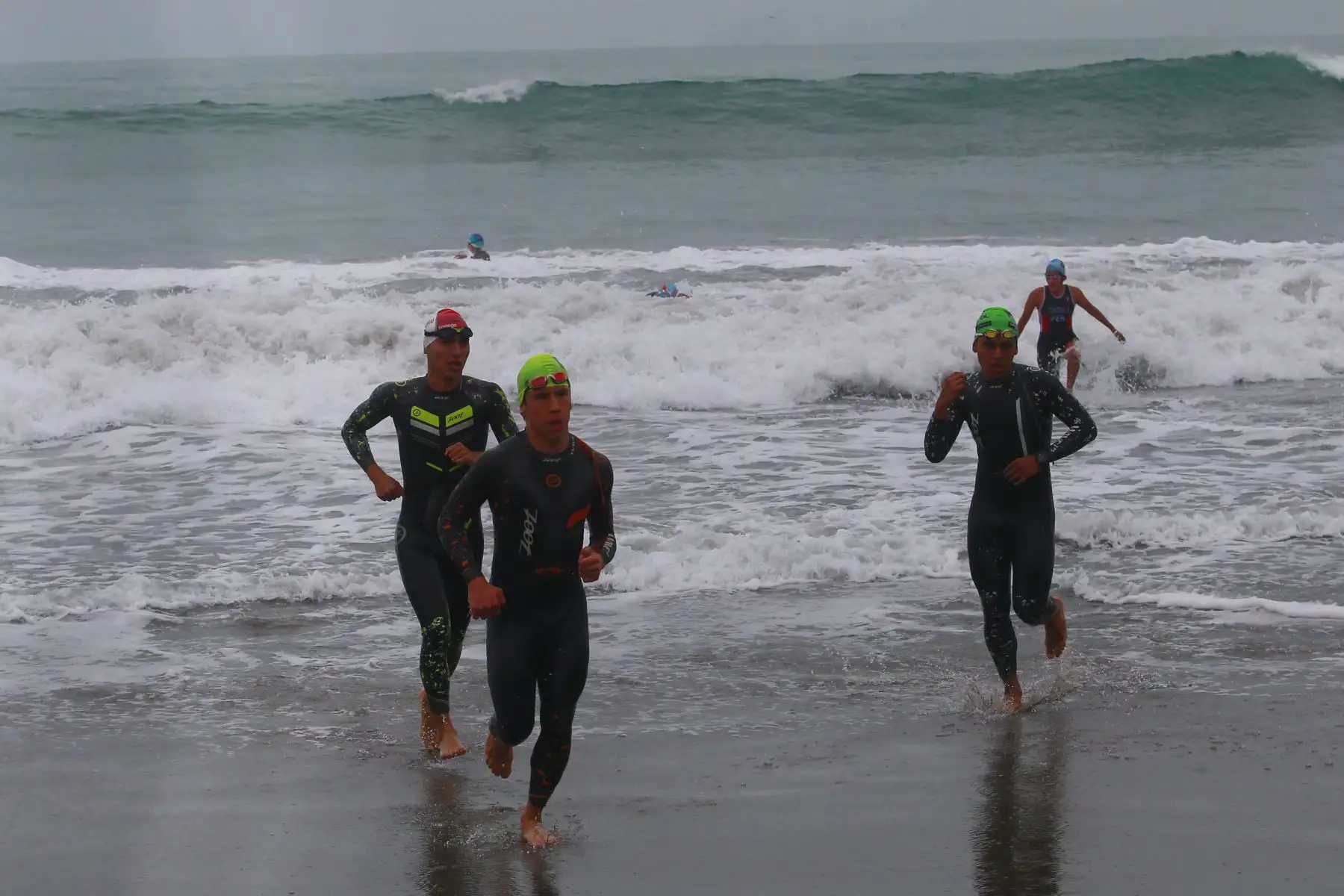 El equipo peruano de Triatlón recibió uniforme oficial y quedaron listos para los Panamericanos Lima 2019. Foto: ANDINA/Panamericanos Lima  2019