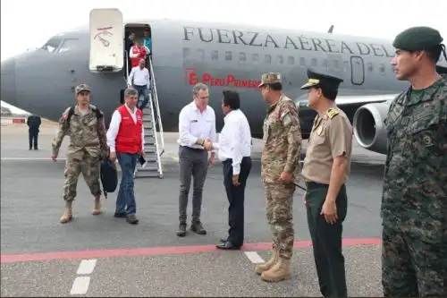 Del Solar llega a Tumbes para ver avances de obras de reconstrucción