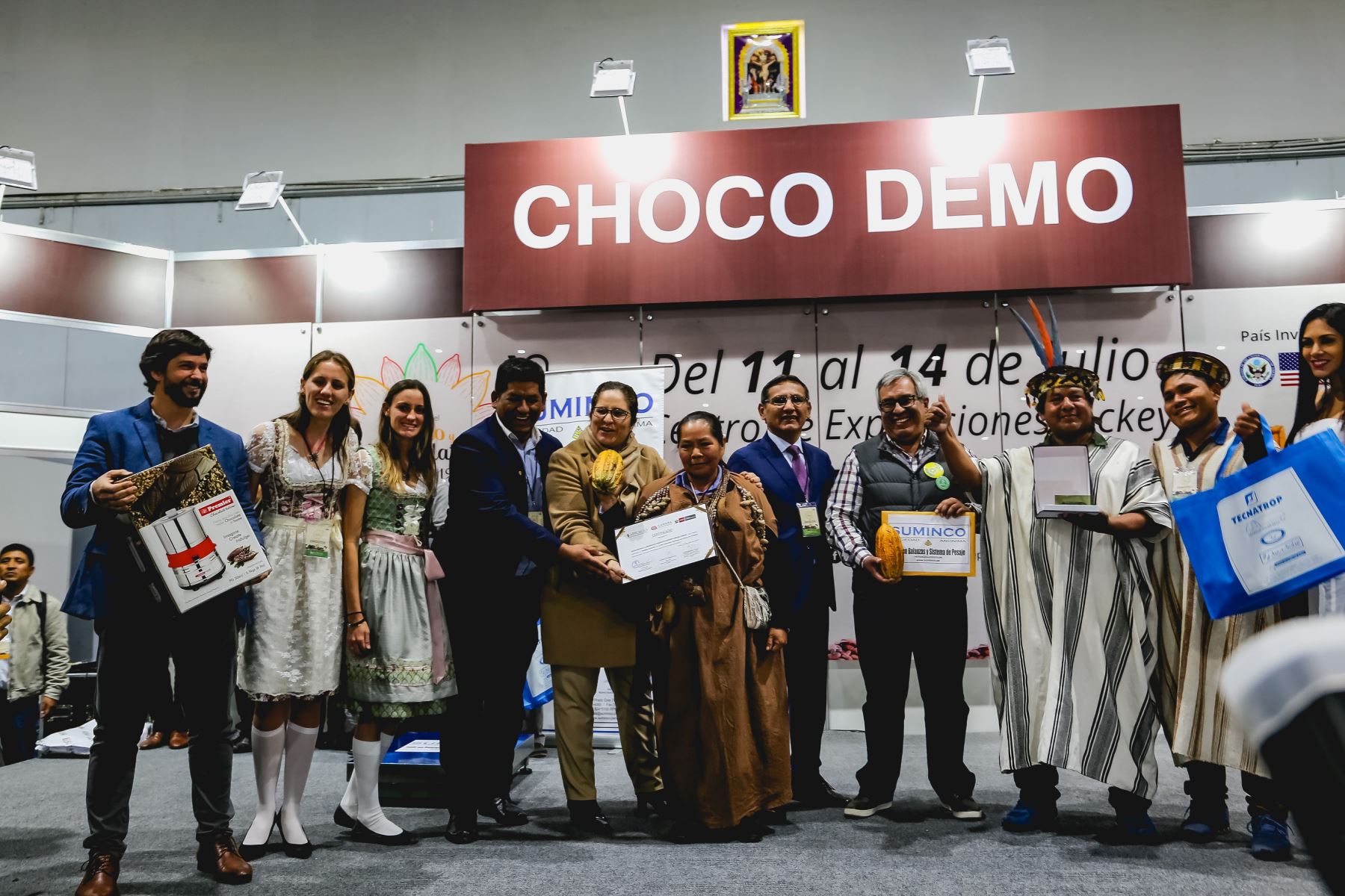 El primer puesto del XIII Concurso Nacional de Cacao de Calidad fue para el cacao producido por comunidades indígenas pertenecientes a la Asociación para el Manejo y Conservación de la Reserva Comunal Yanesha, región Pasco.