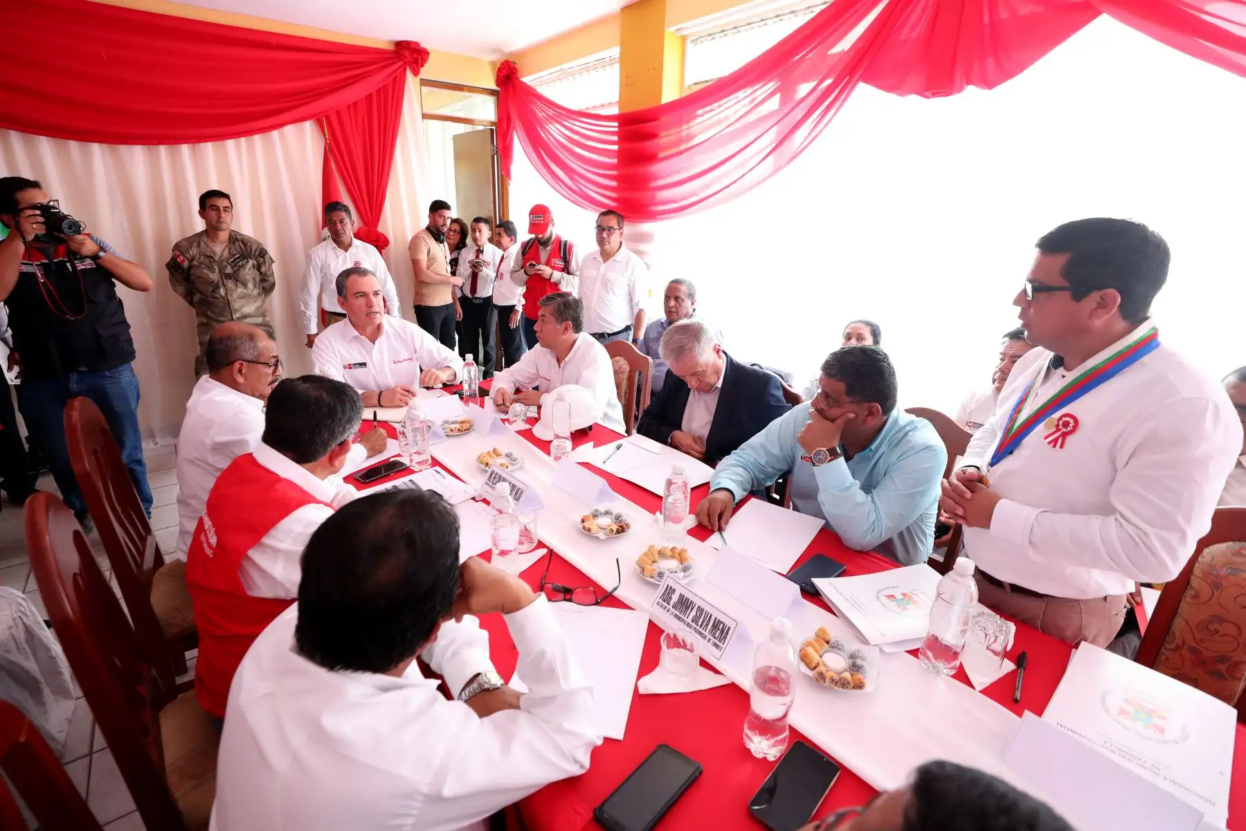 Presidente del Consejo de Ministros realizó visita de trabajo a Tumbes para la inauguración de obras de rehabilitación de pistas y verificar los avances de la mesa de trabajo sobre reconstrucción.
Foto: ANDINA/PCM