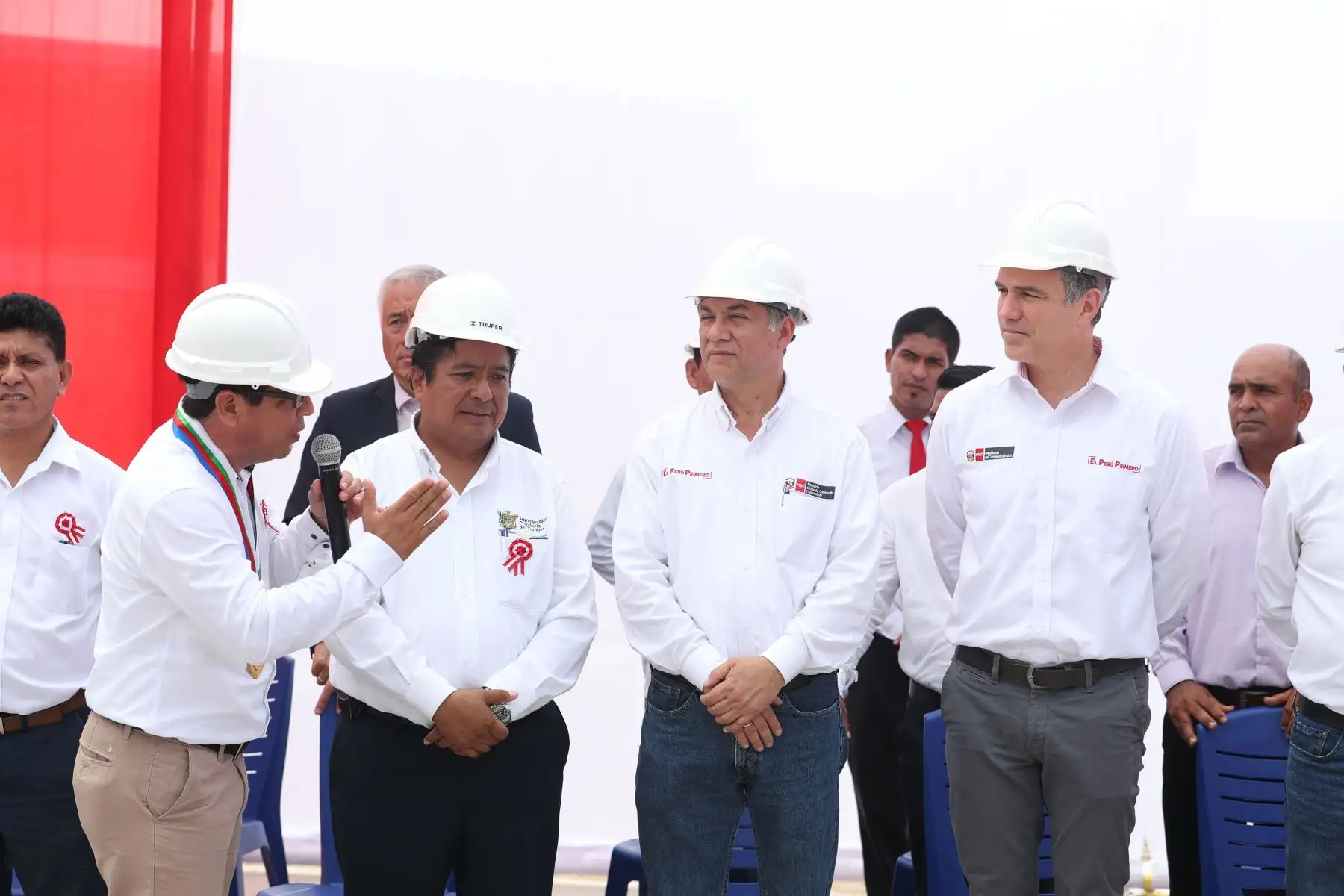 Presidente del Consejo de Ministros realizó visita de trabajo a Tumbes para la inauguración de obras de rehabilitación de pistas y verificar los avances de la mesa de trabajo sobre reconstrucción.
Foto: ANDINA/PCM