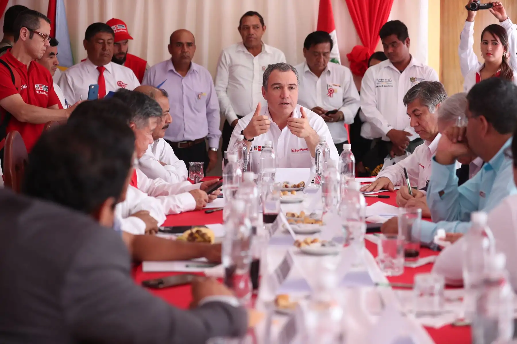 Presidente del Consejo de Ministros realizó visita de trabajo a Tumbes para la inauguración de obras de rehabilitación de pistas y verificar los avances de la mesa de trabajo sobre reconstrucción.
Foto: ANDINA/PCM