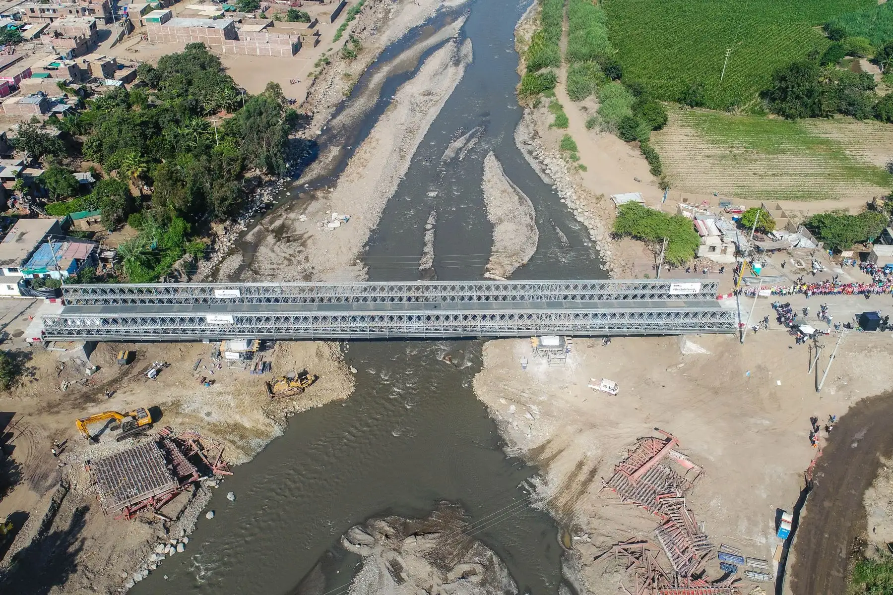 MTC instalará 20 puentes en La Libertad para mejorar la conectividad e impulsar el desarrollo económico de la región. ANDINA/Difusión
