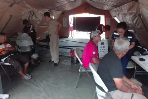 Especialistas del INO detectan problemas oculares en pobladores de la frontera norte.