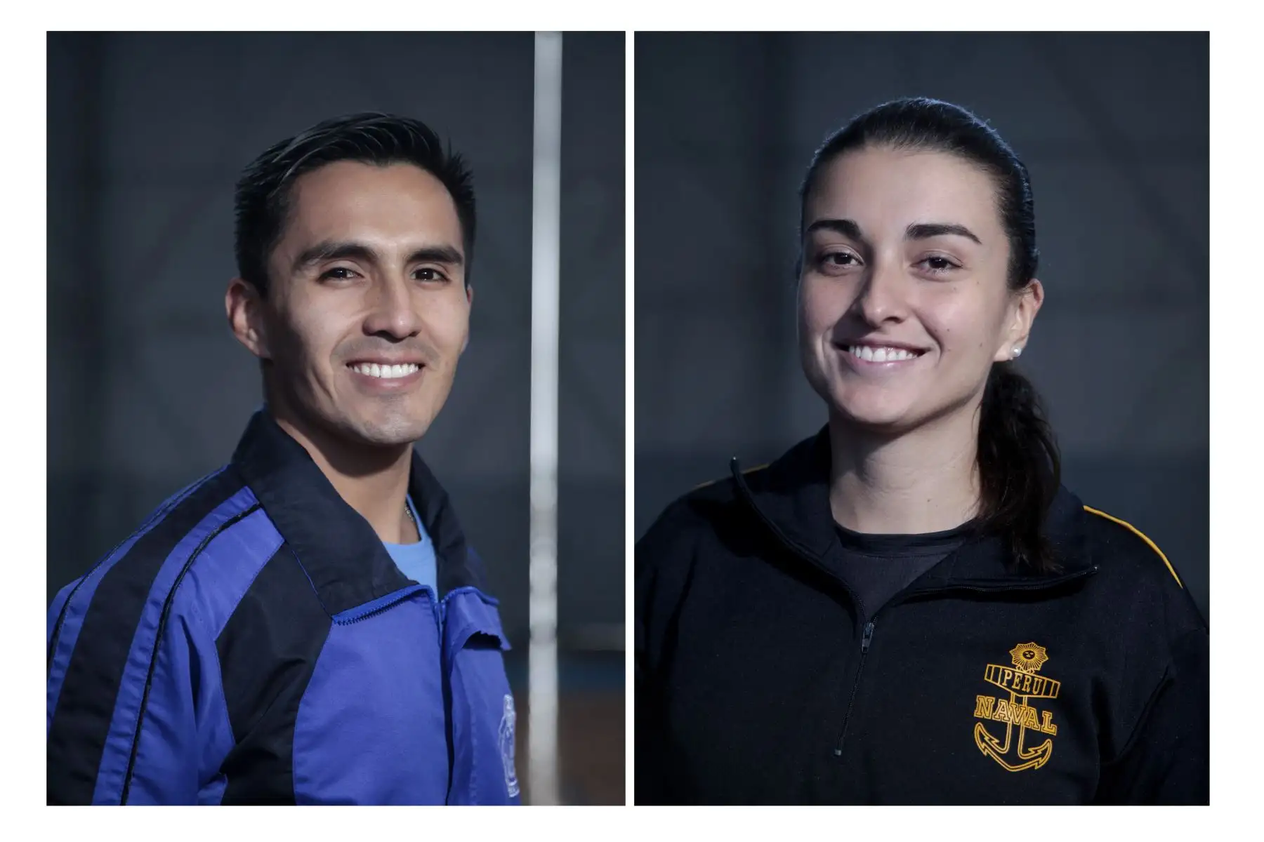Deportistas militares clasificados a los Juegos Panamericanos Lima 2019. Kevin Altamirano Farfán y Brianda Rivera Villegas.
Foto: ANDINA/Miguel Mejía Castro