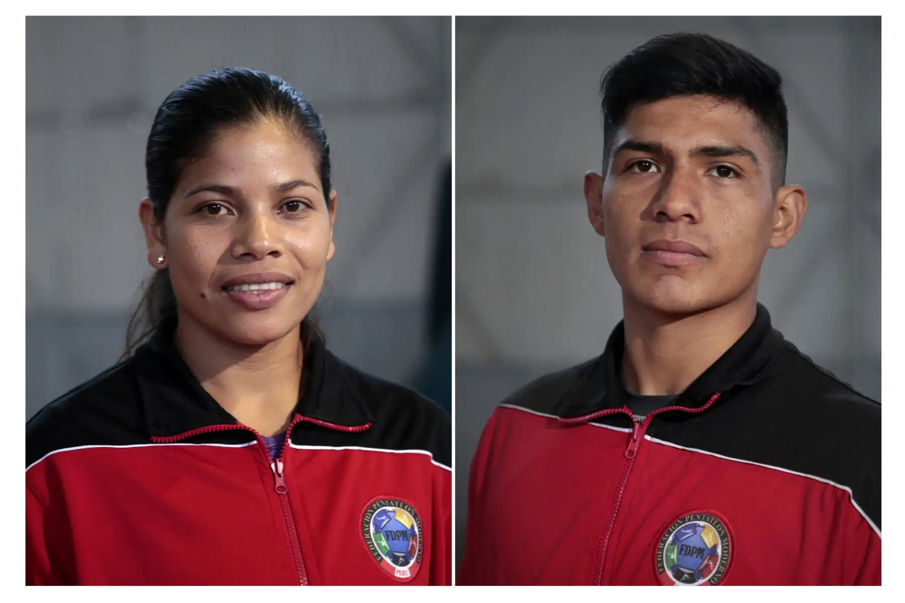 Deportistas militares clasificados a los Juegos Panamericanos Lima 2019. Juan Condori Montero y Jane Vanessa Colins Pereira.
Foto: ANDINA/Miguel Mejía Castro