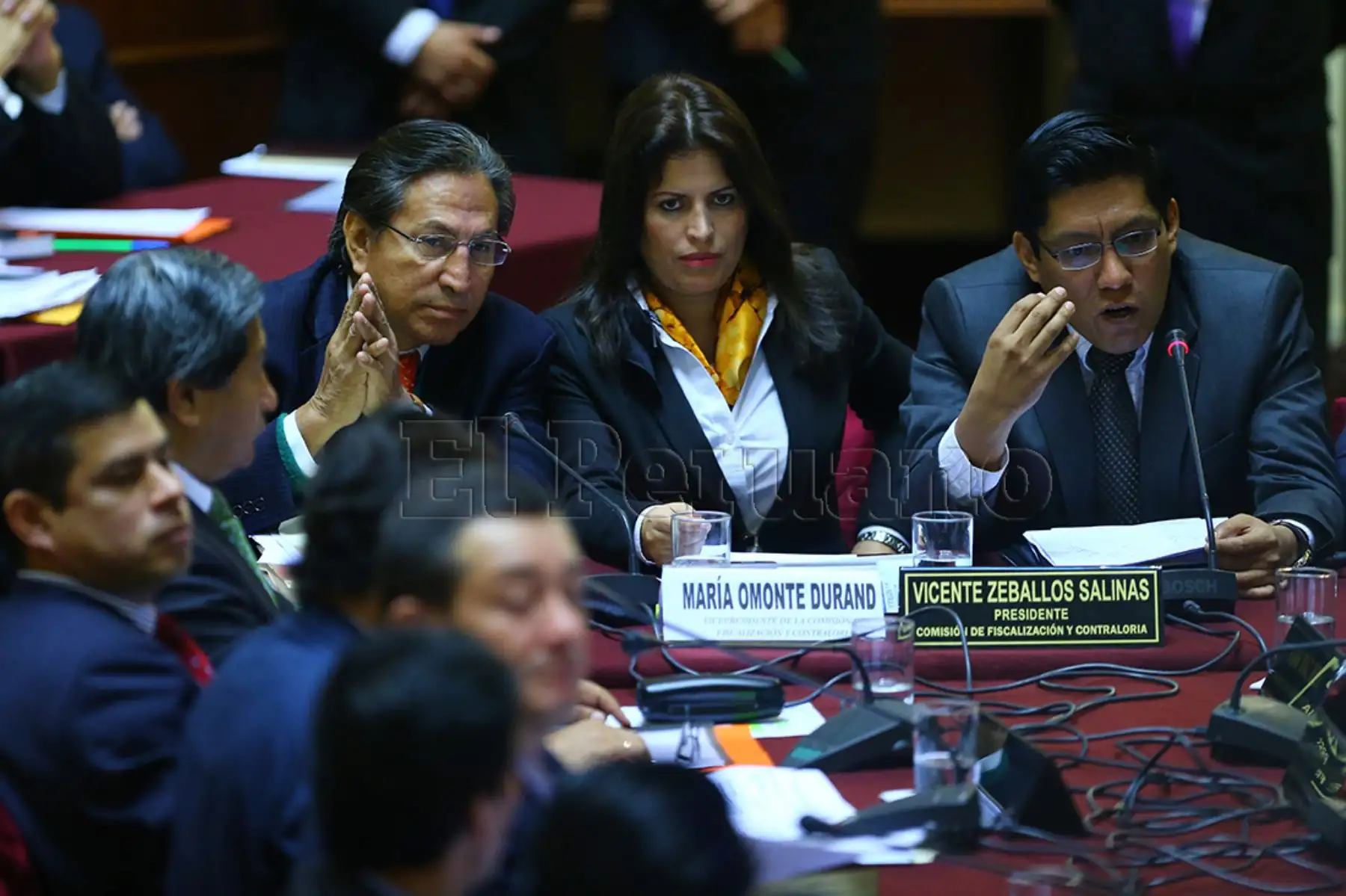 Lima - 17 setiembre 2013 / El expresidente Alejandro Toledo, asiste a la Comisión de Fiscalización del Congreso de la República para responder por las denuncias del caso Ecoteva.
 Foto: Archivo Diario Oficial EL PERUANO