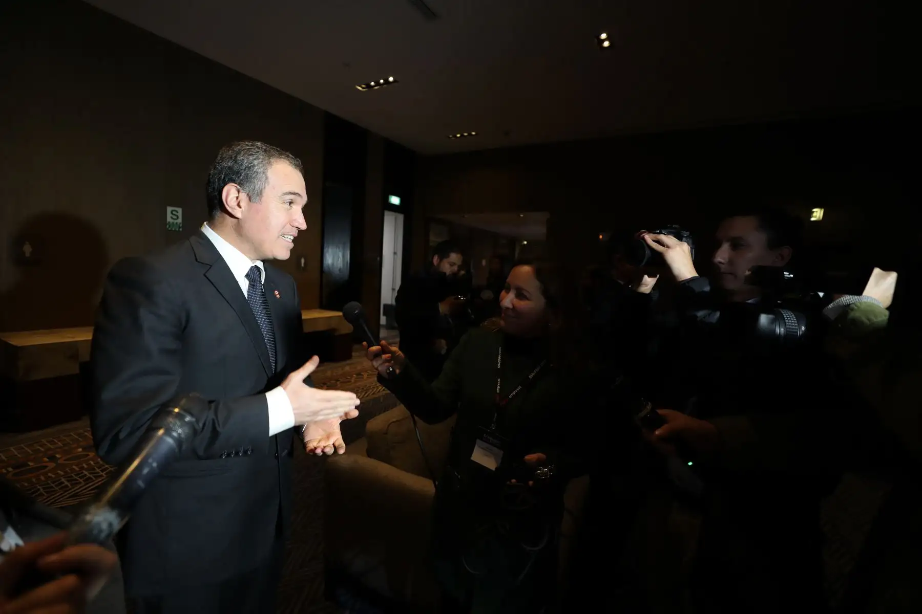 Presidente del Consejo de Ministros, Del Solar clausura  el 4° foro Diálogos para el Desarrollo.
Foto: PCM