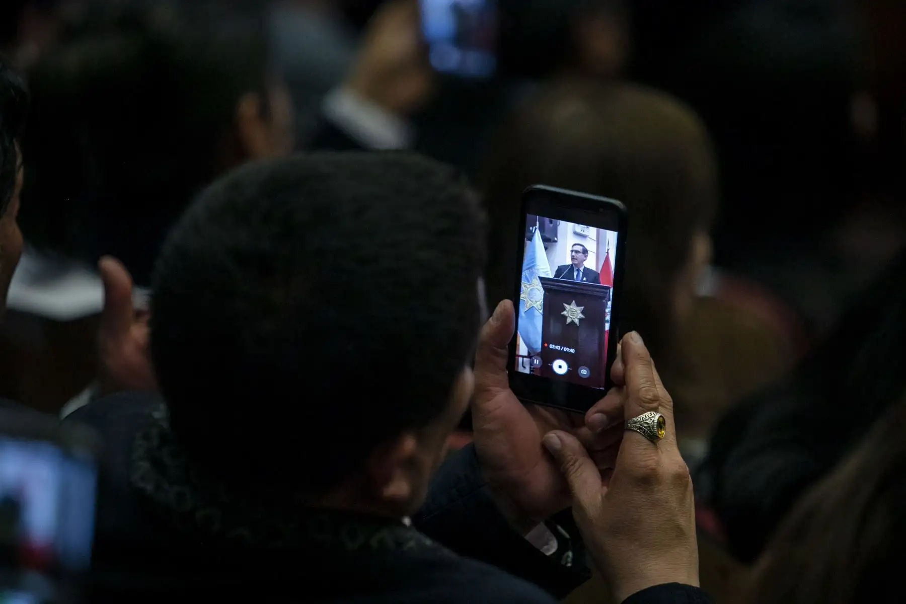 Jefe de Estado, Martín Vizcarra asiste al Foro “Lucha Contra la Corrupción y Gobernabilidad rumbo al Bicentenario”.
Foto. Prensa Presidencia