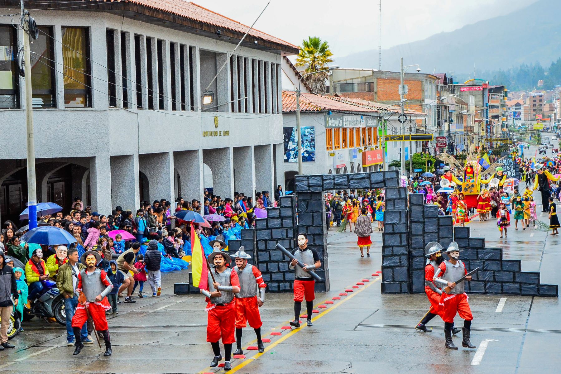 Ambiente festivo en Áncash por próximo arribo de la Antorcha Panamericana que recorrerá las ciudades de Chimbote y Huaraz. ANDINA/Difusión