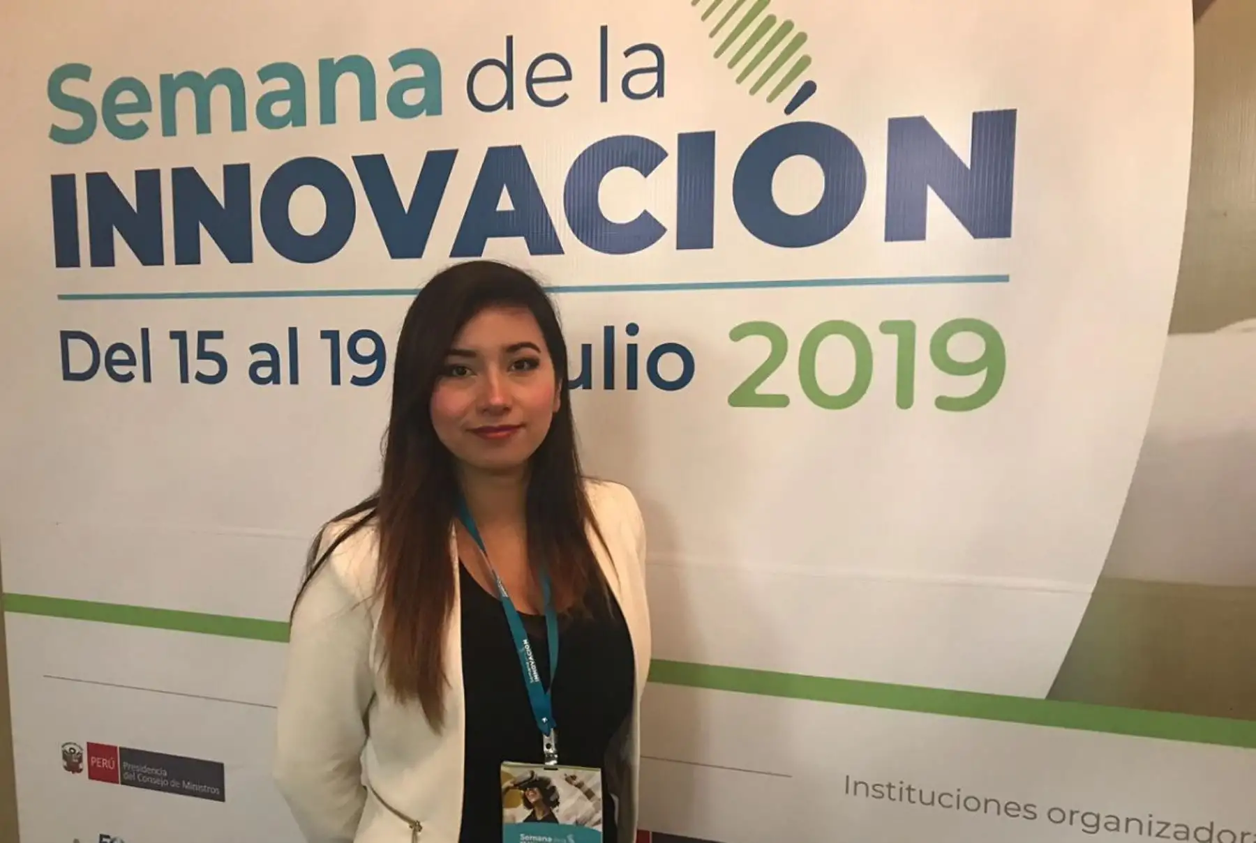 Emprendedora Lizia Rivera presentó su proyecto Antartik (ANDINA).