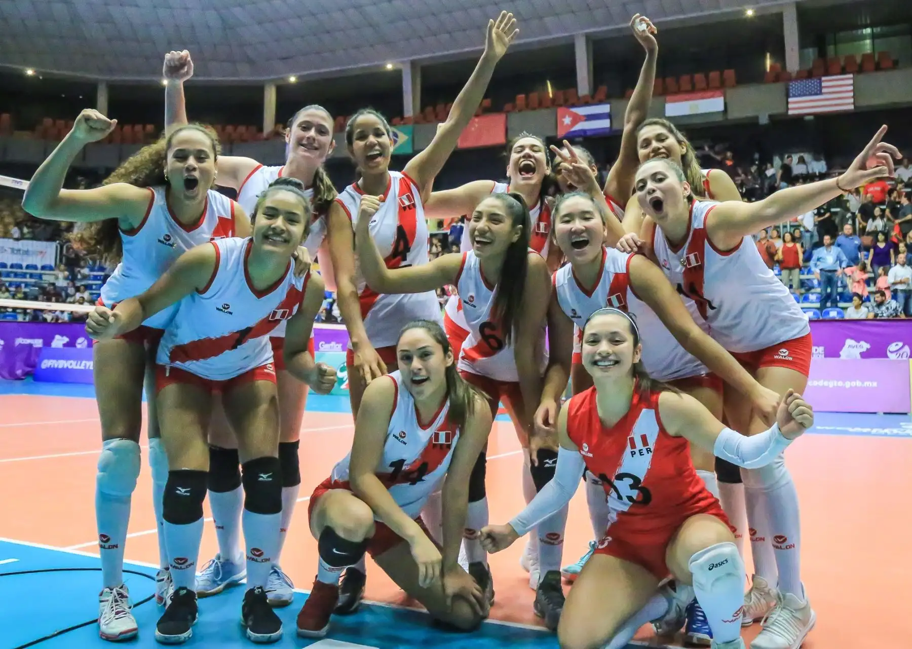 Selección de vóley volvió a reecontrarse con el triunfo. Foto: FIVB.