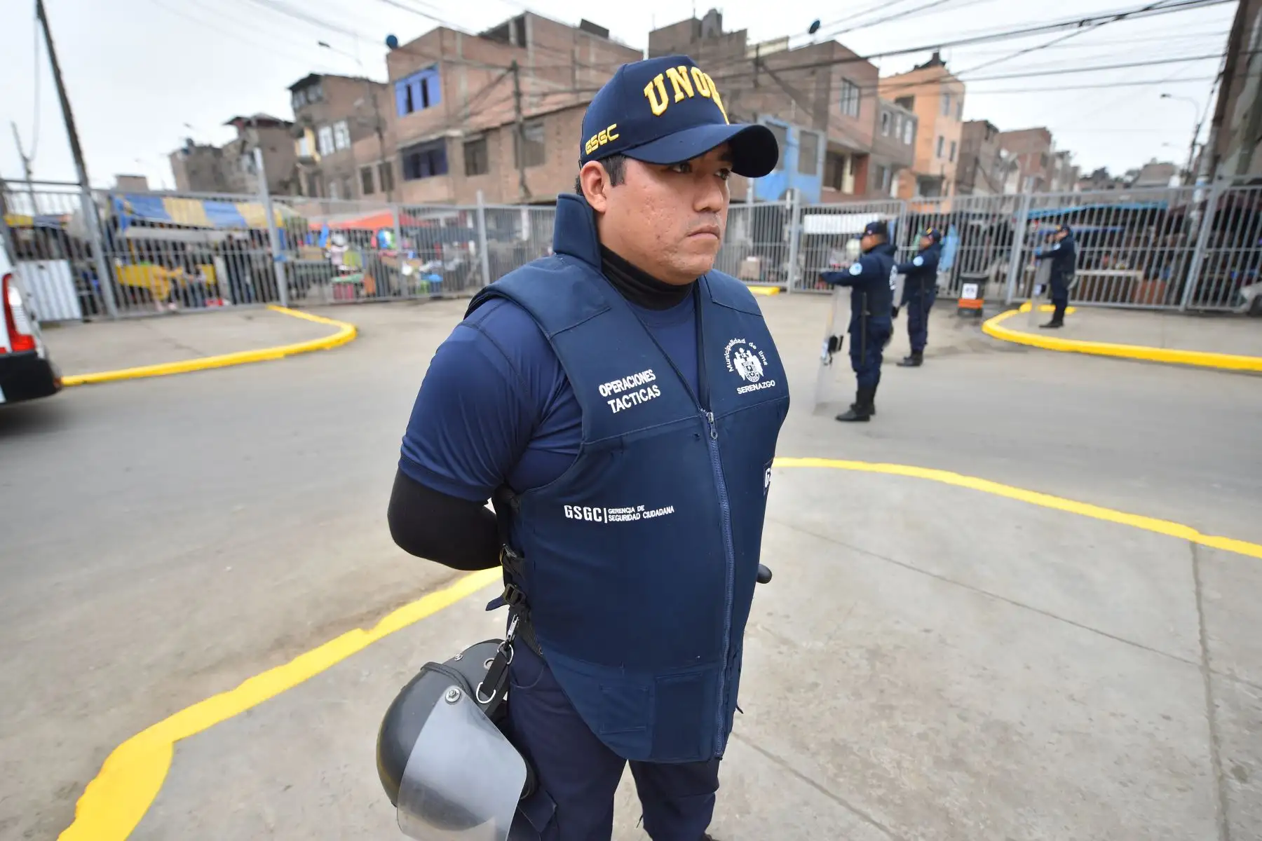 La Municipalidad de Lima, instaló un módulo de seguridad ciudadana ubicado en la intersección de la avenida Aviación con Grau para reforzar la vigilancia en la zona. Foto: ANDINA/José Sotomayor