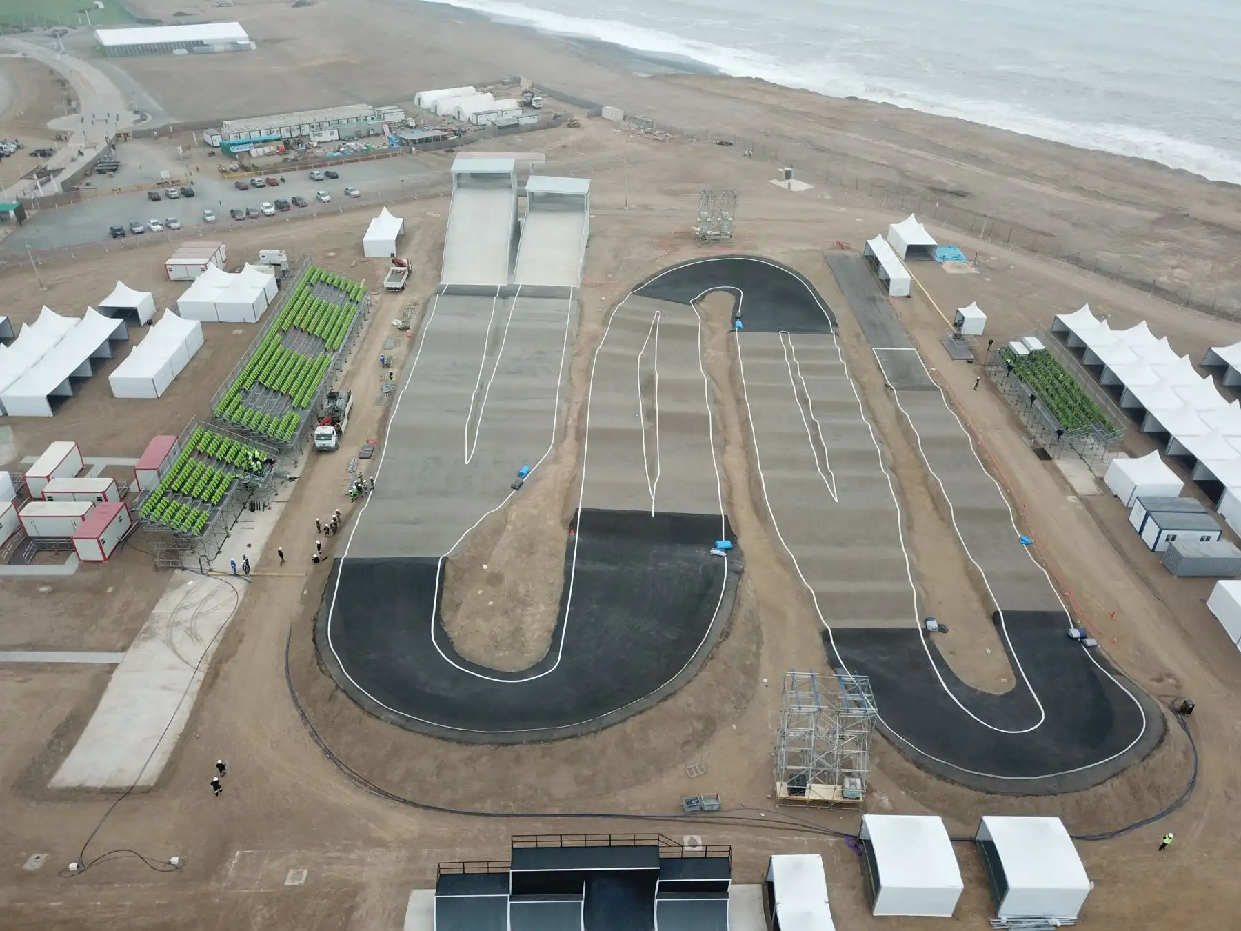 La competencia de BMX de los Panamericanos Lima 2019 se realizará en la sede de la Costa Verde. Foto: ANDINA/Juan Carlos Guzmán Negrini.