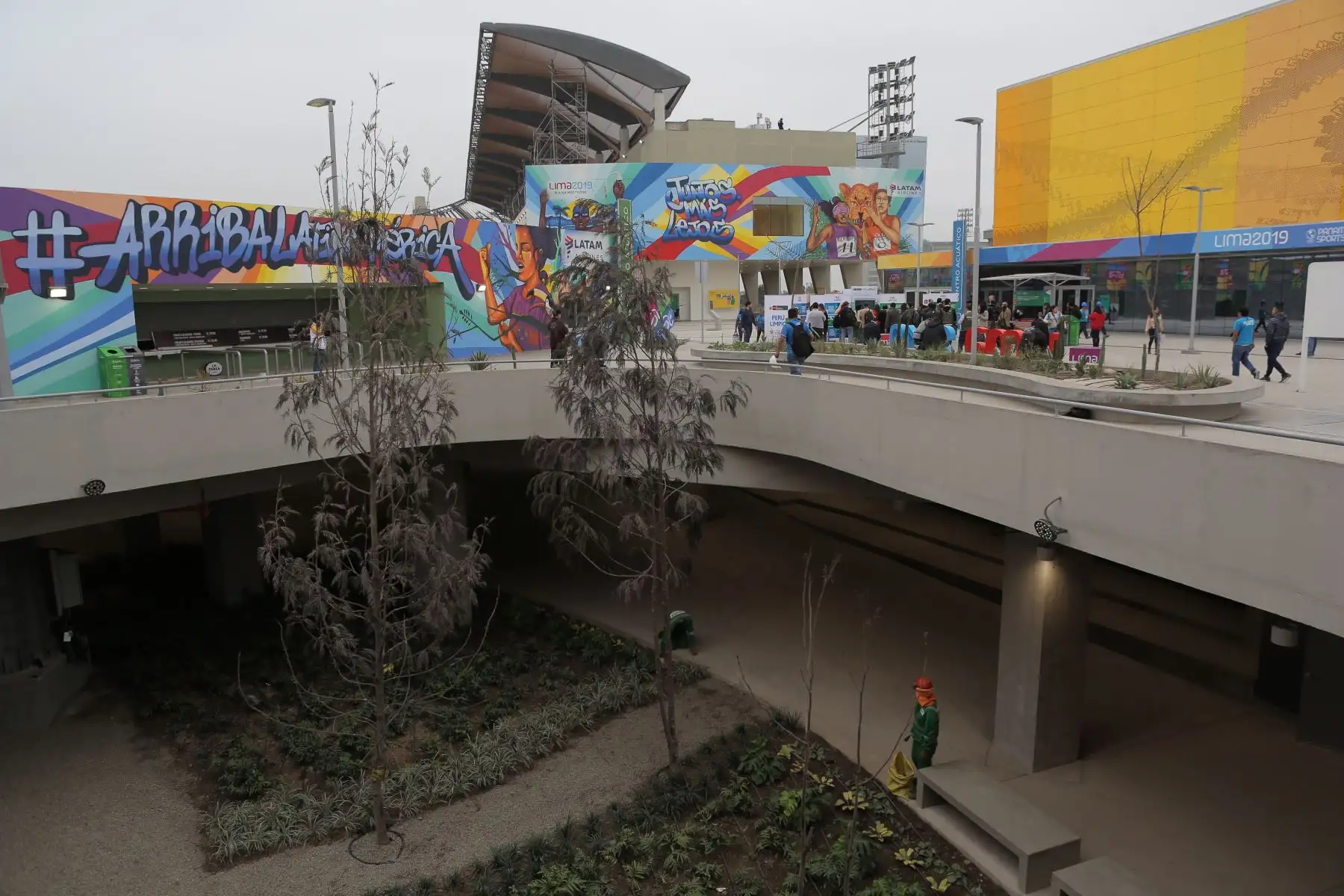 Lima 2019 y el Ministerio del Ambiente presentan las acciones ambientales que de ejecutarán durante el certamen multideportivo, de los XVIII Juegos Panamericanos y Juegos Parapanamericanos Lima 2019.Foto:ANDINA/David Huamaní